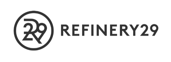 Refinery29 logo in black on white background