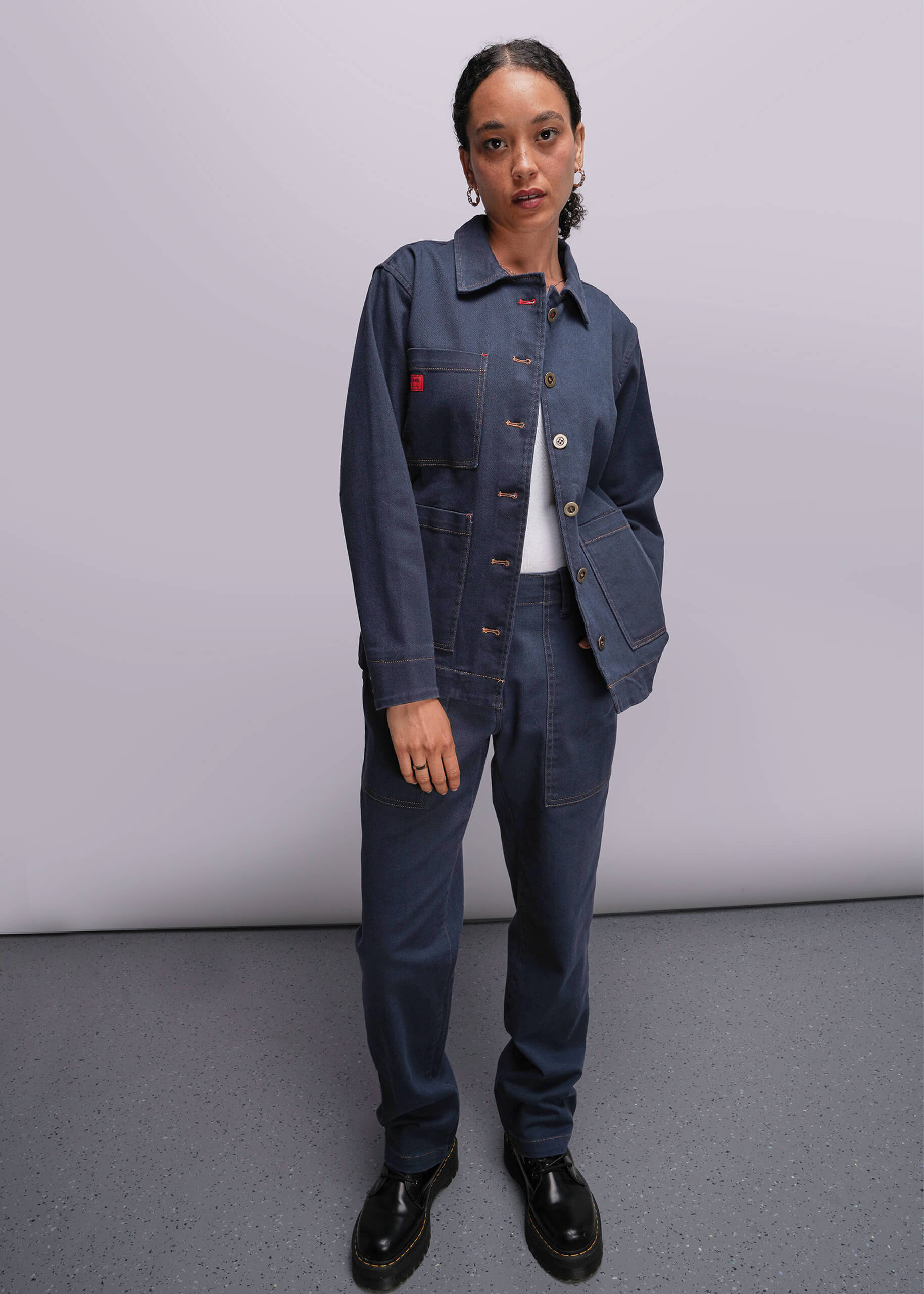 The Essential Denim Utility Jacket
