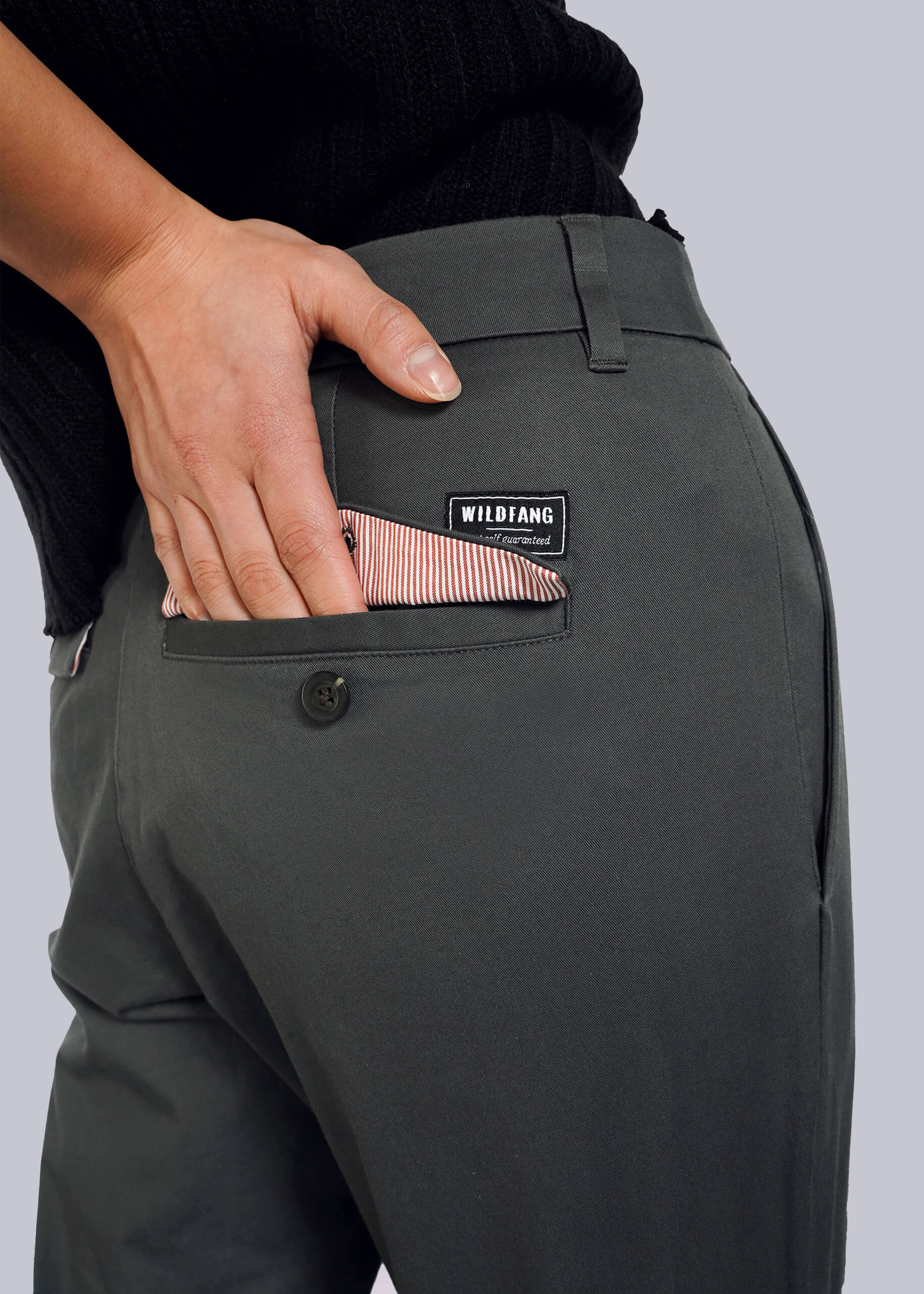 S=The Essential Trouser in Charcoal