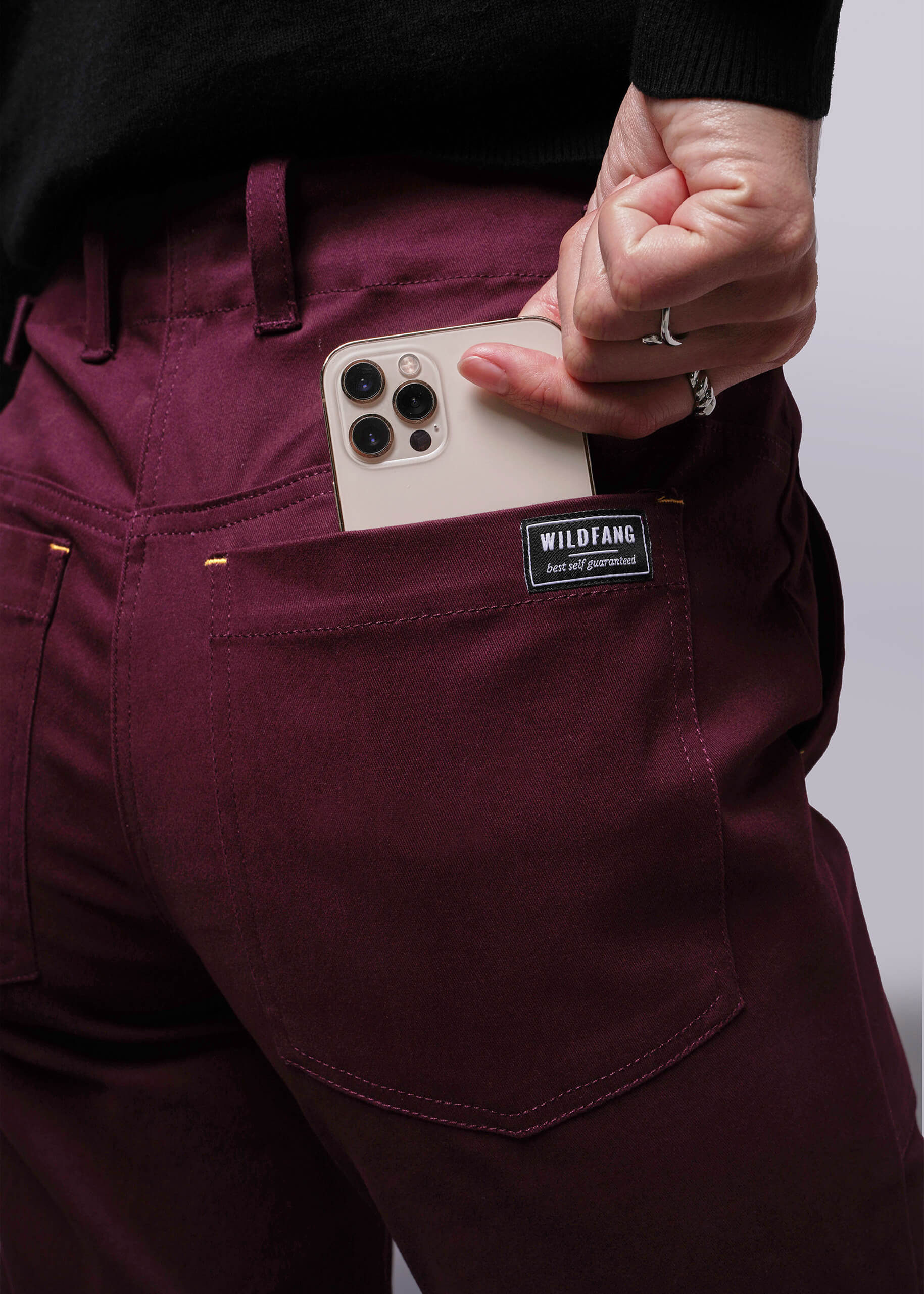 The Essential Cotton Twill Utility Pant