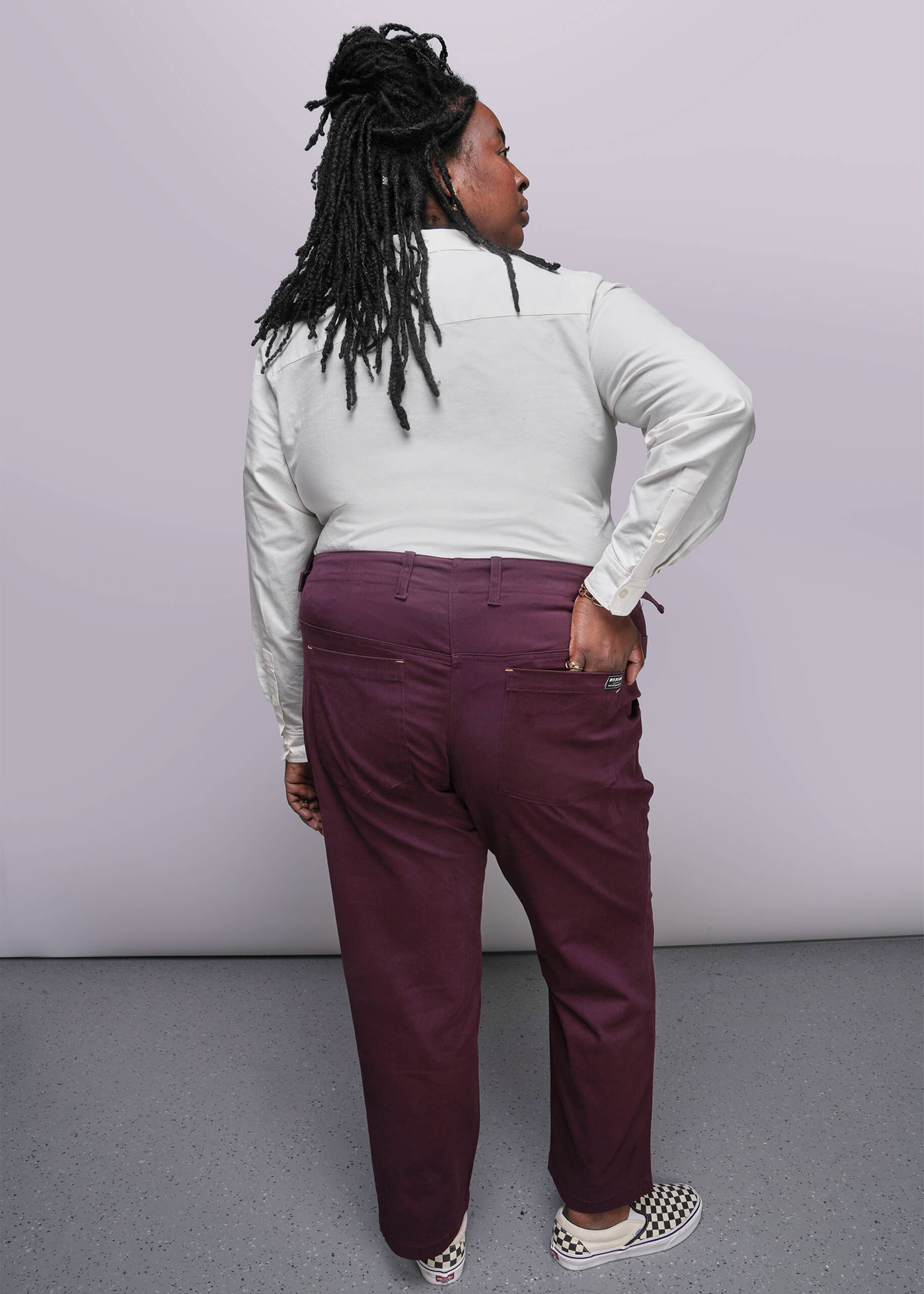 The Essential Cotton Twill Utility Pant