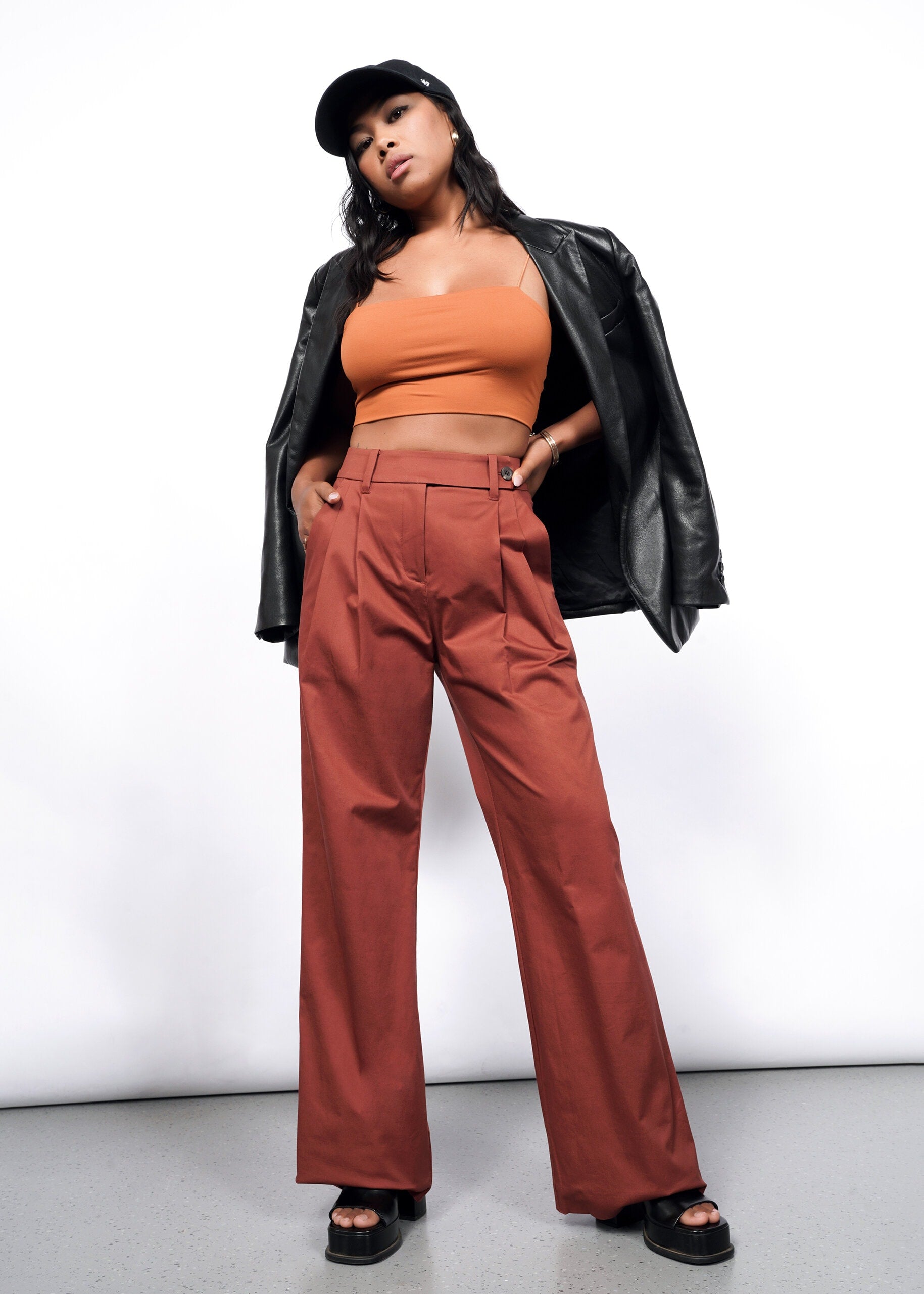 Wide on sale leg trouser