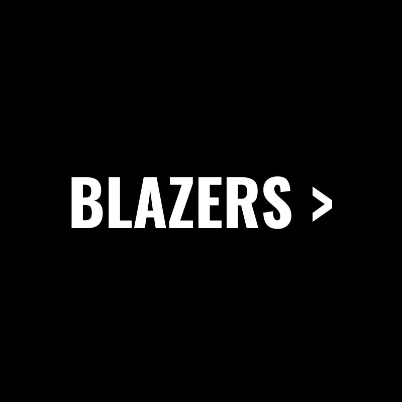 White centered text on black background reads BLAZERS
