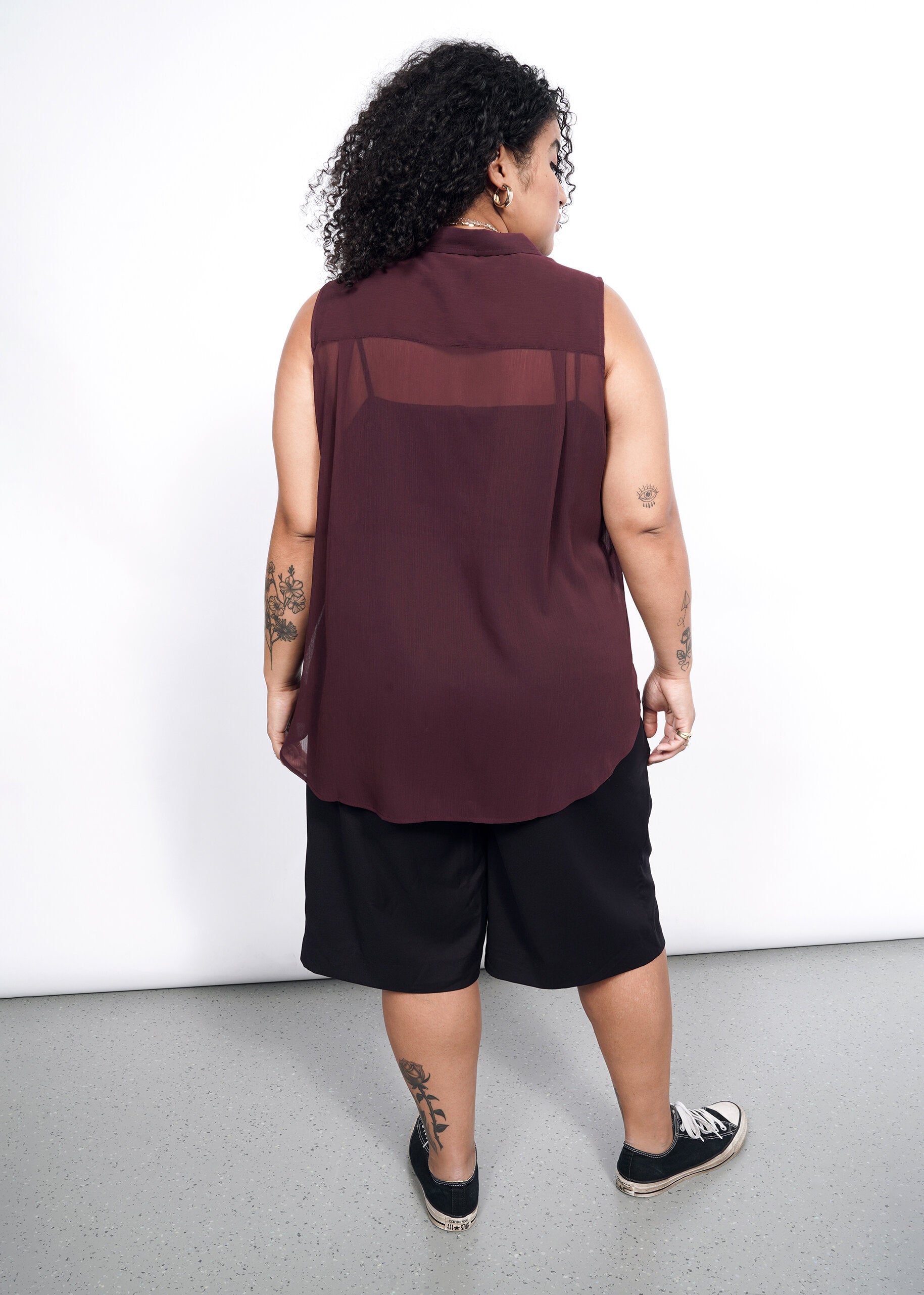 Boudewijn Fitted Sleeveless Shirt