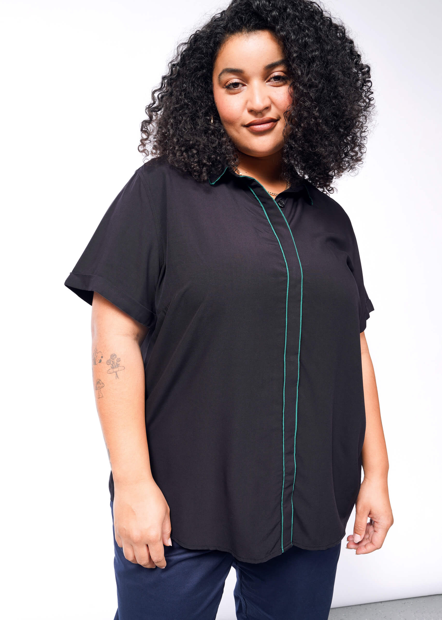 The Empower Button Up