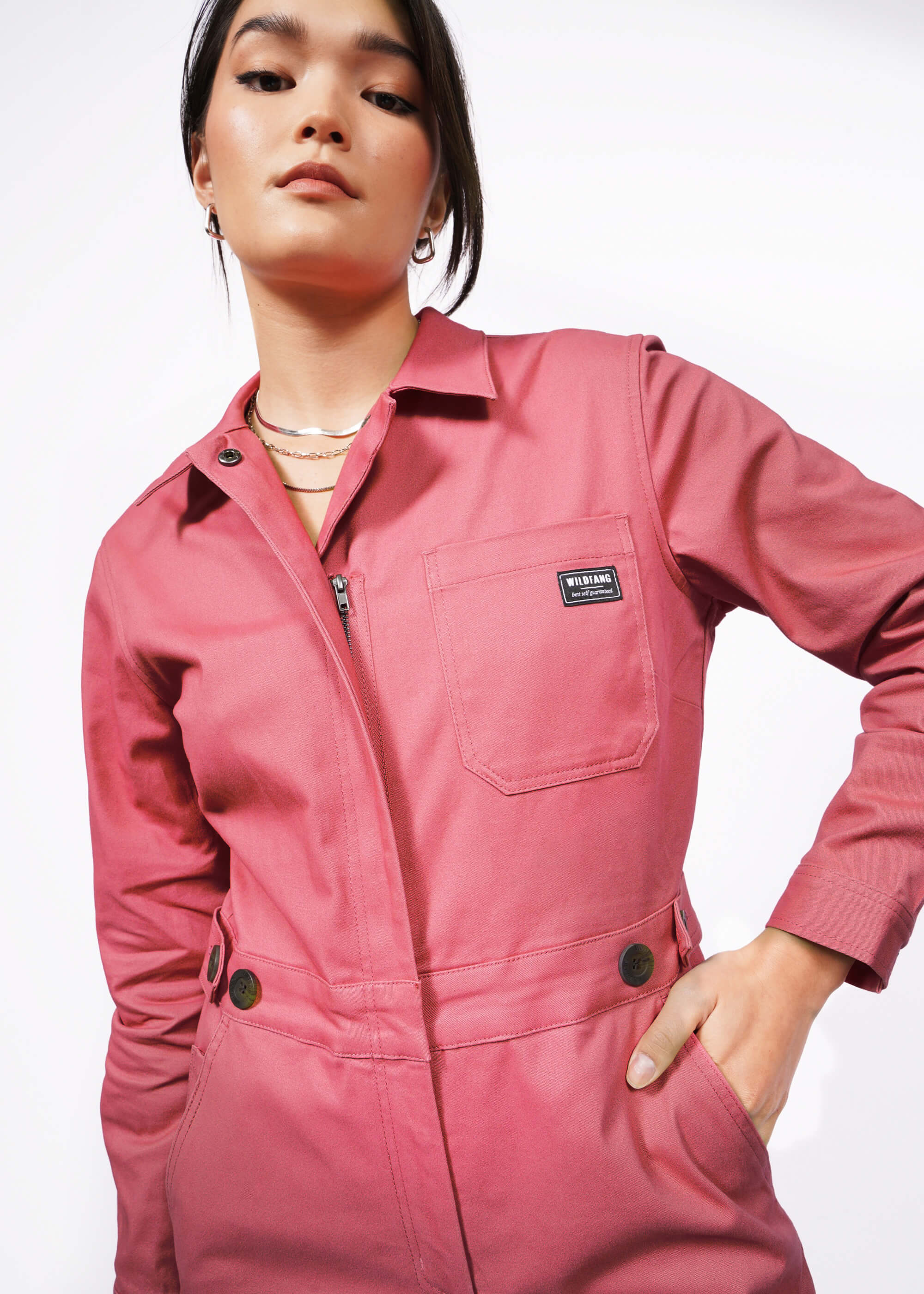The Essential Long Sleeve High Waisted Coverall – Wildfang