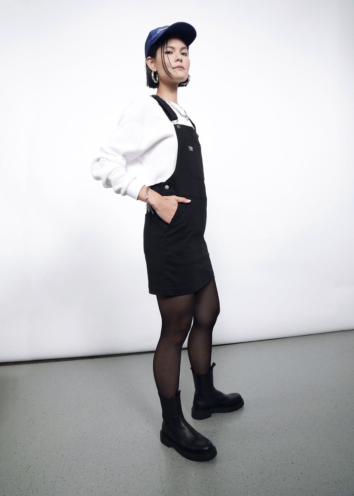 The Essential Skirtall in Black