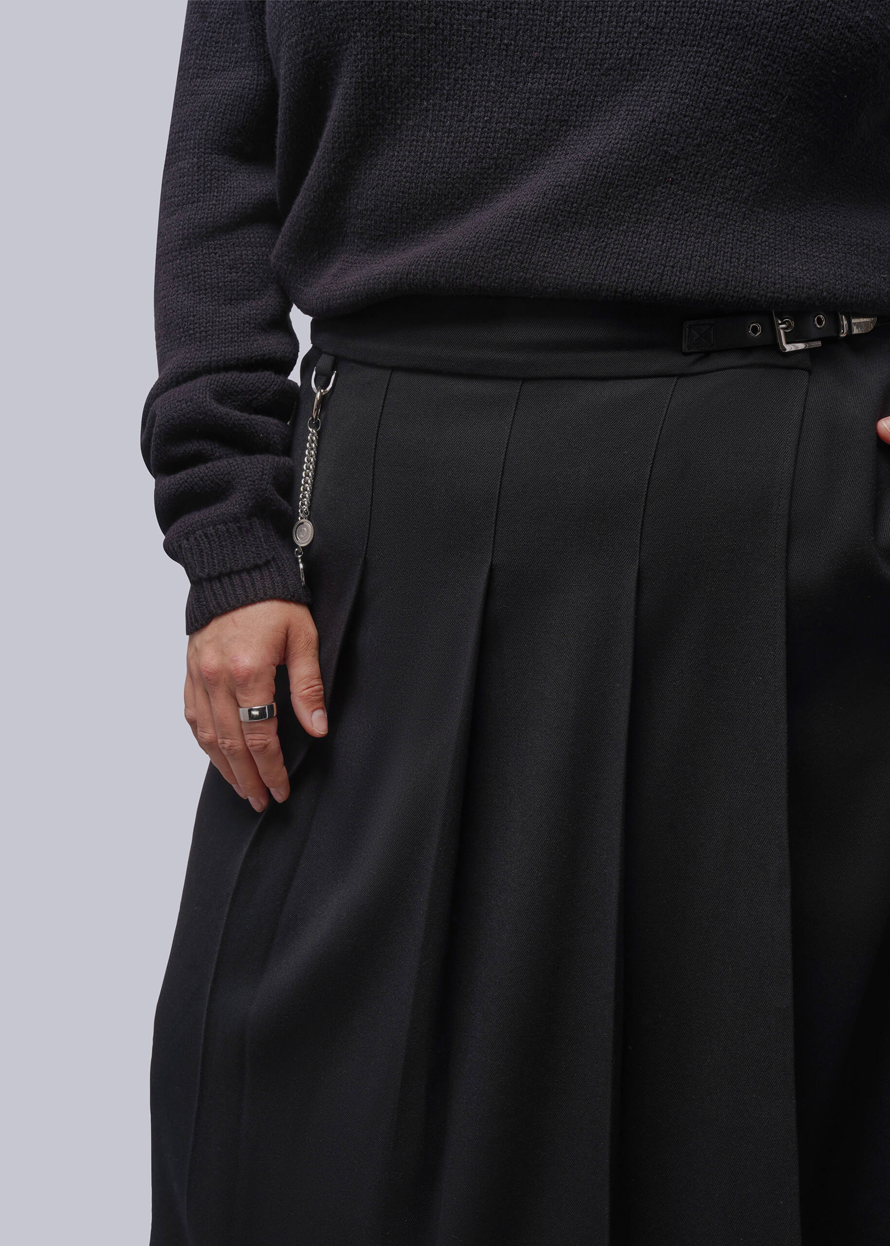 Debbie Harry x Wildfang Pleated Wrap Skirt