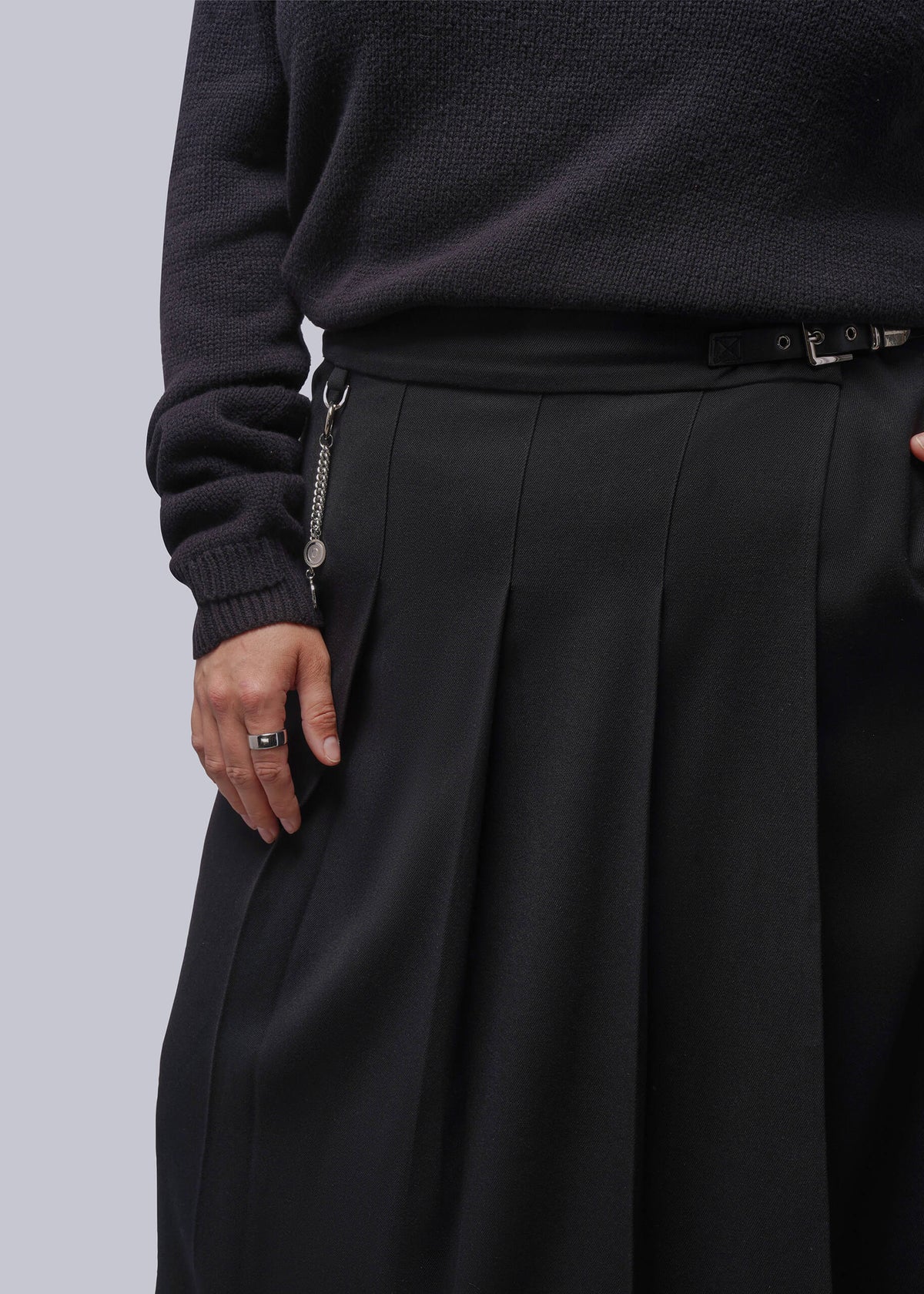 Debbie Harry x Wildfang Pleated Wrap Skirt
