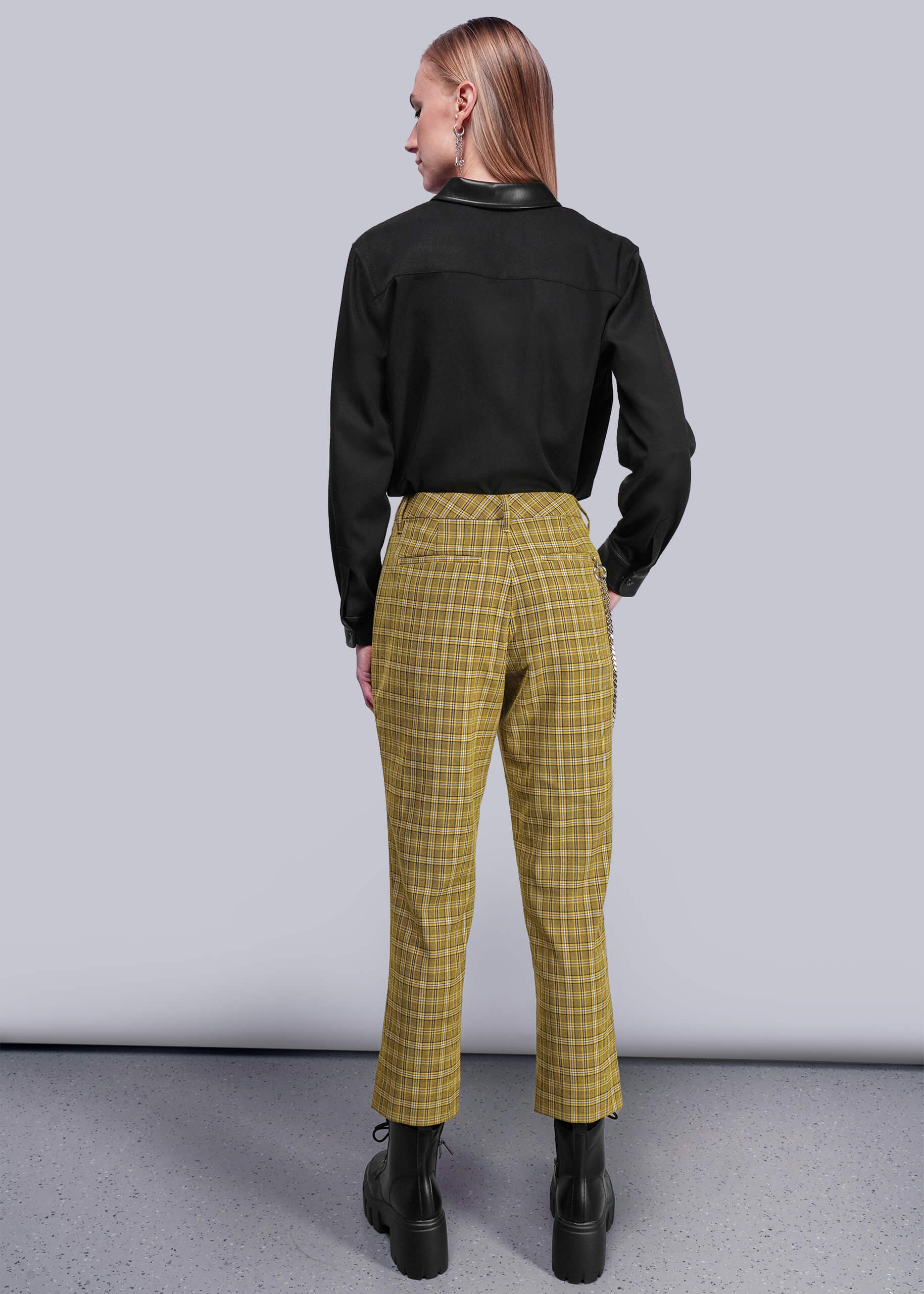 Debbie Harry X Wildfang Slim Crop Pant - Main Image