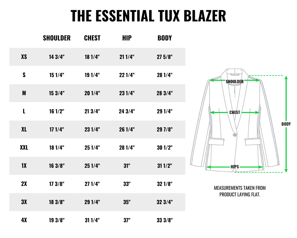 Size Guide Wildfang
