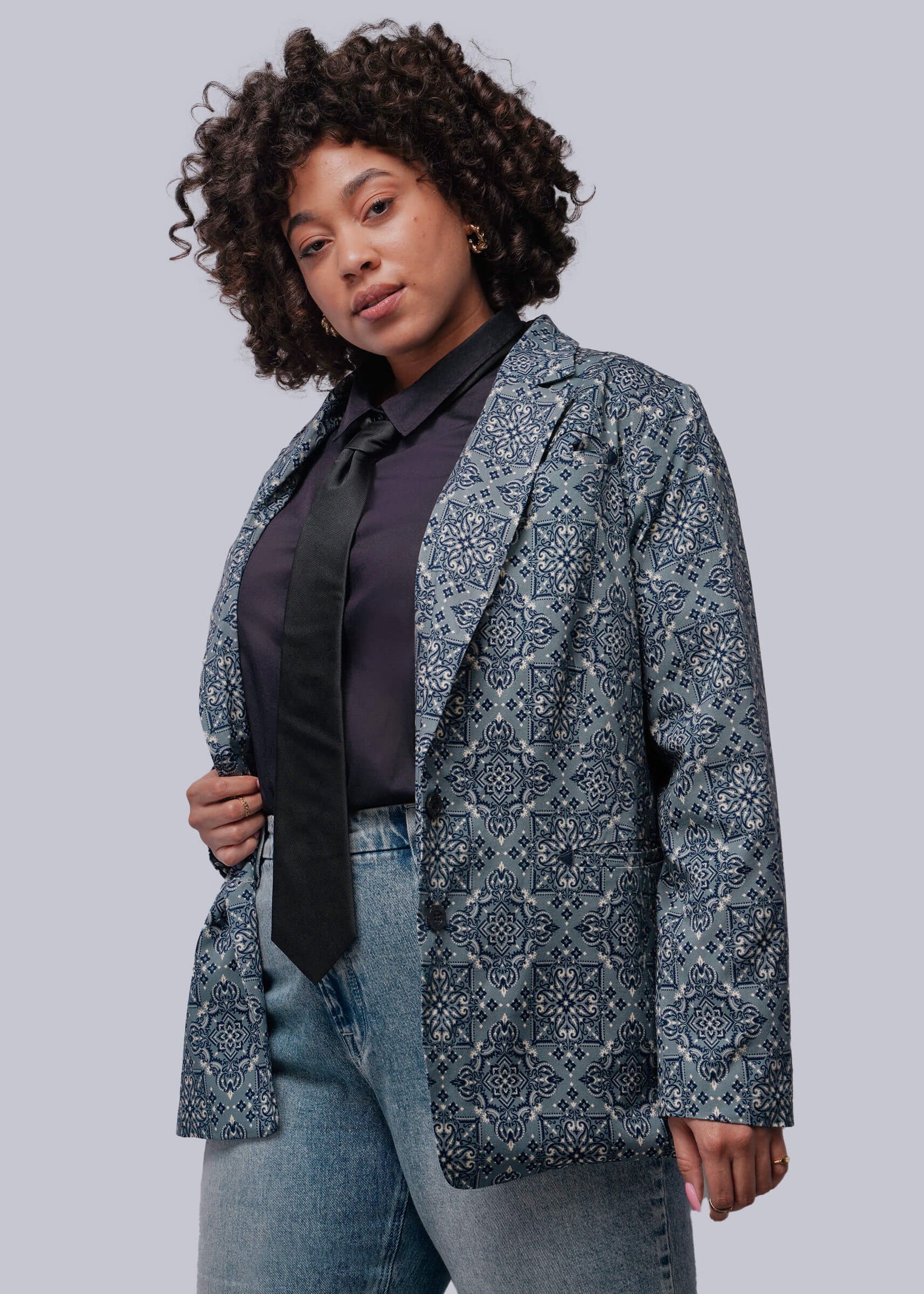 Juliette Lewis x Wildfang Notch Lapel Blazer