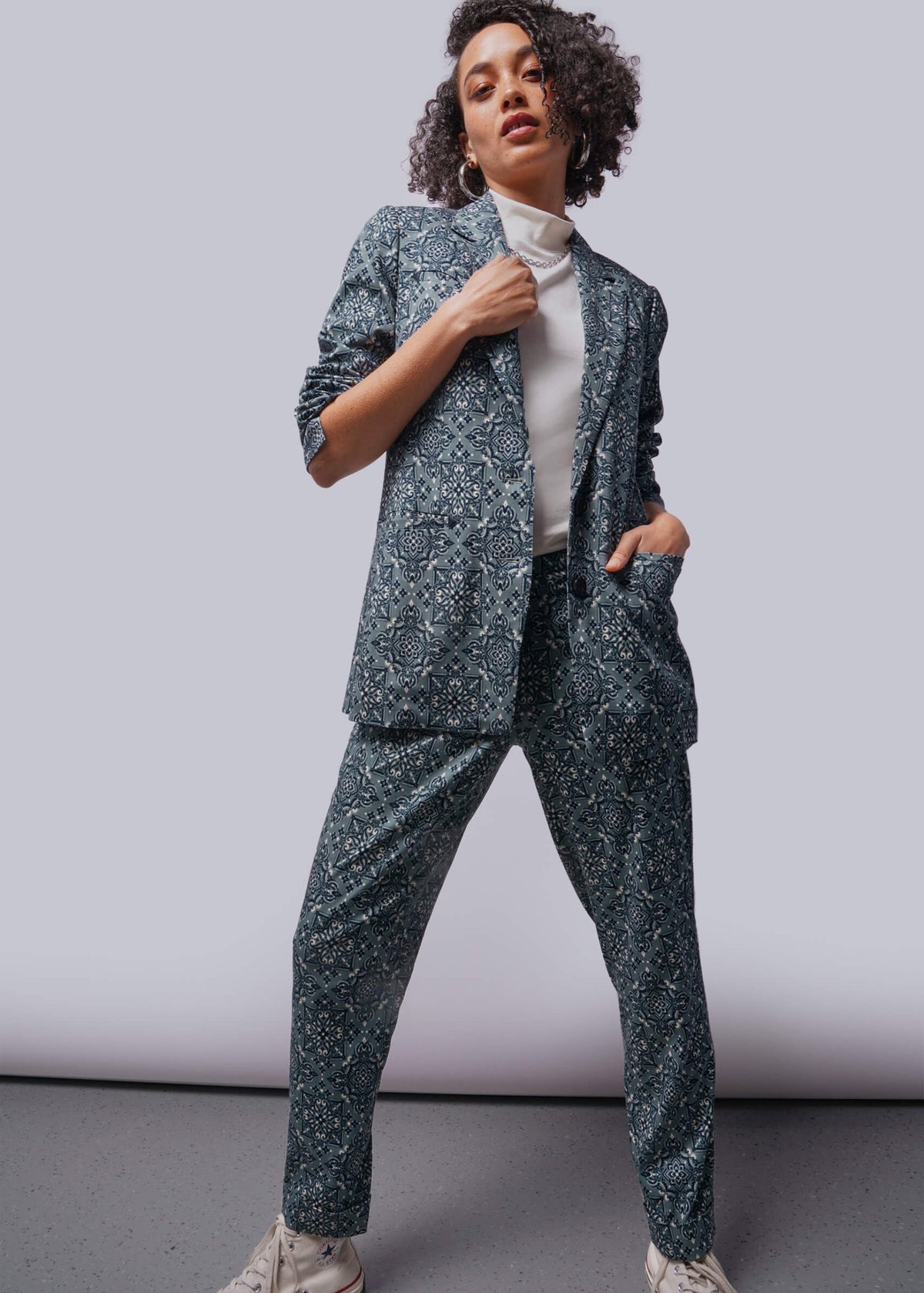 Juliette Lewis x Wildfang Notch Lapel Blazer