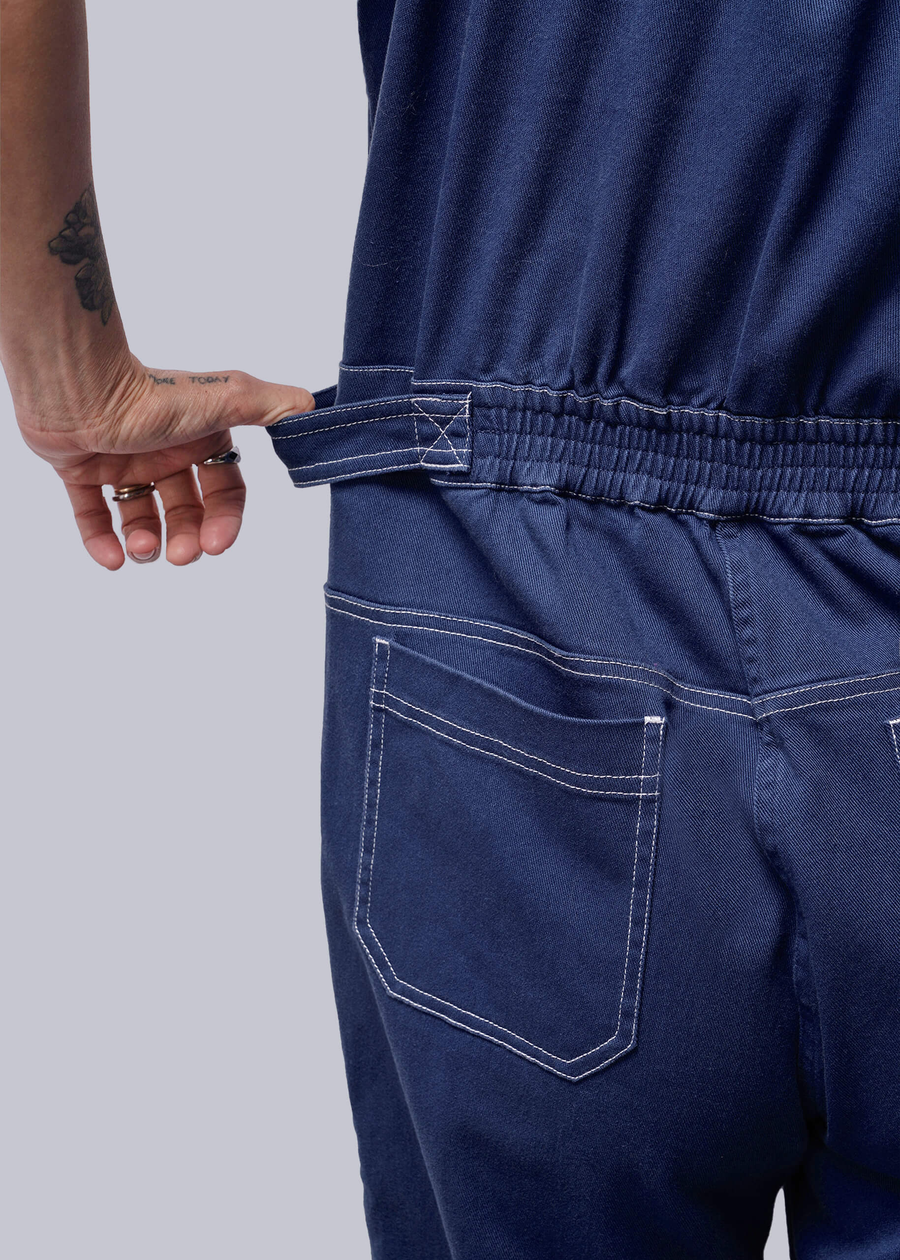 Juliette Lewis X Wildfang Sleeveless Denim Coverall