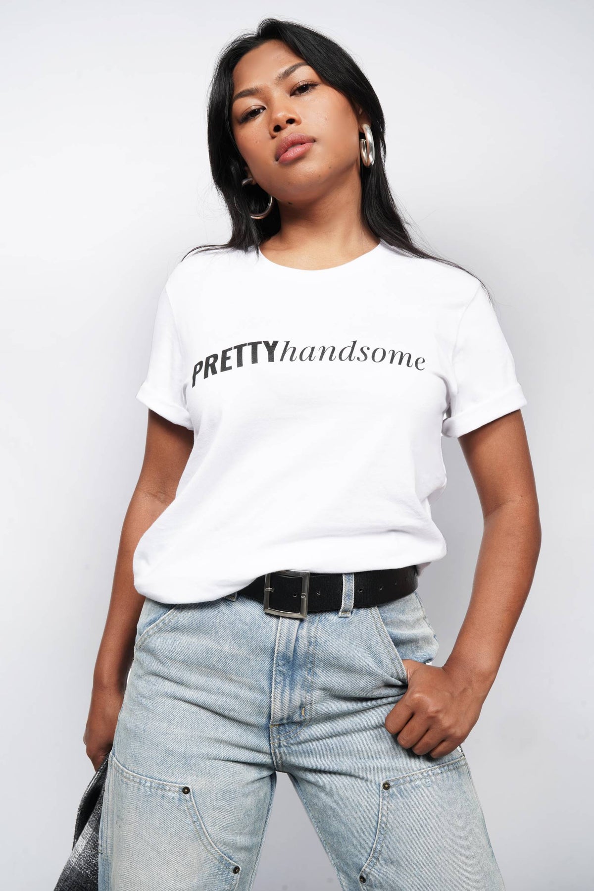 Pretty Handsome Tee in White
