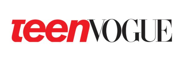 Teen Vogue logo on white background