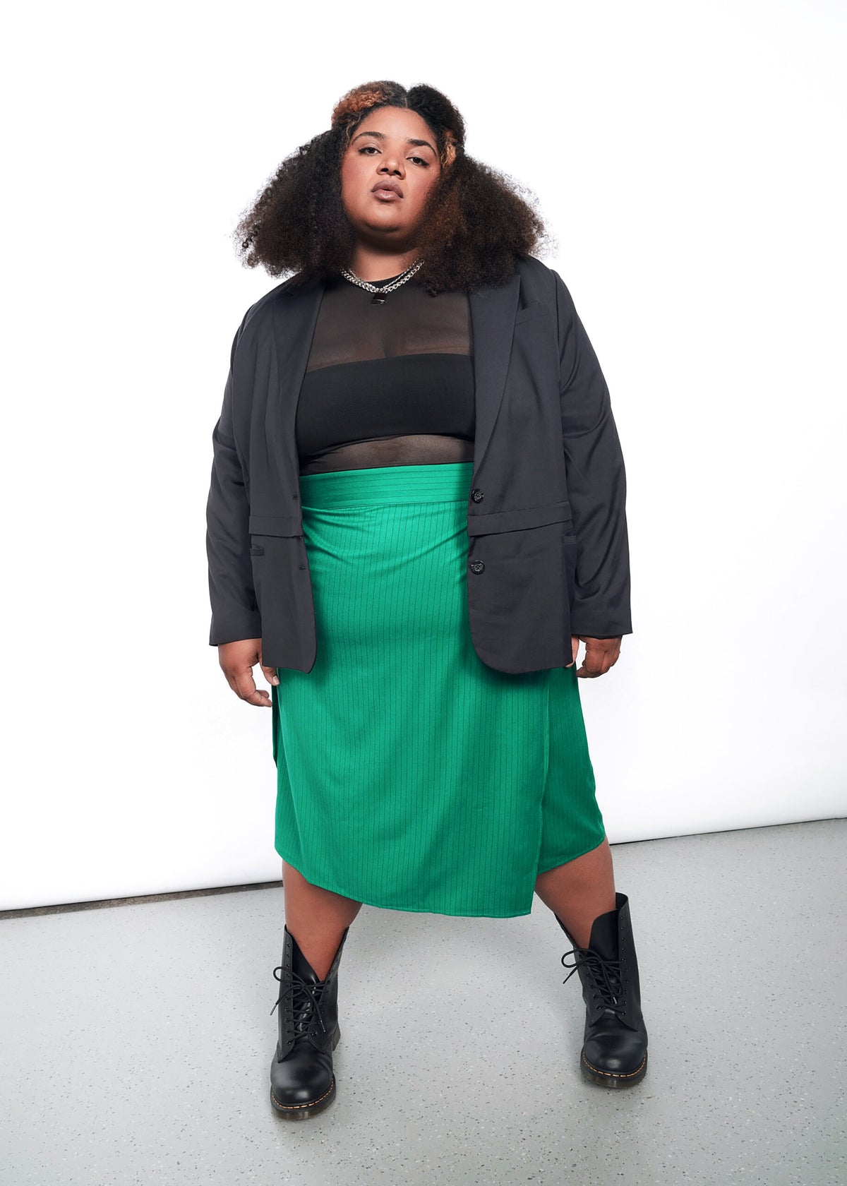 The Empower Convertible Blazer in Black