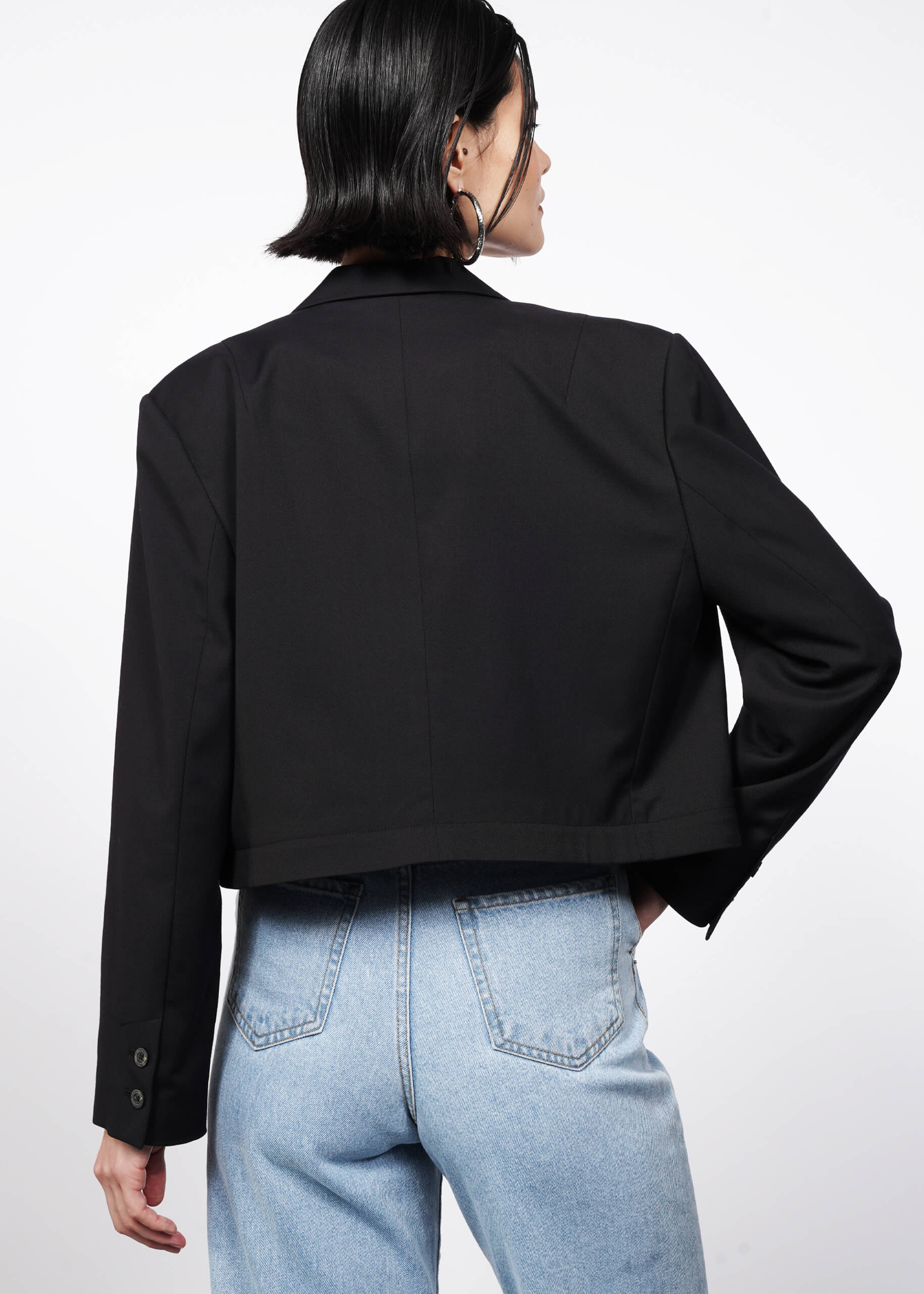 The Empower Cropped Convertible Blazer