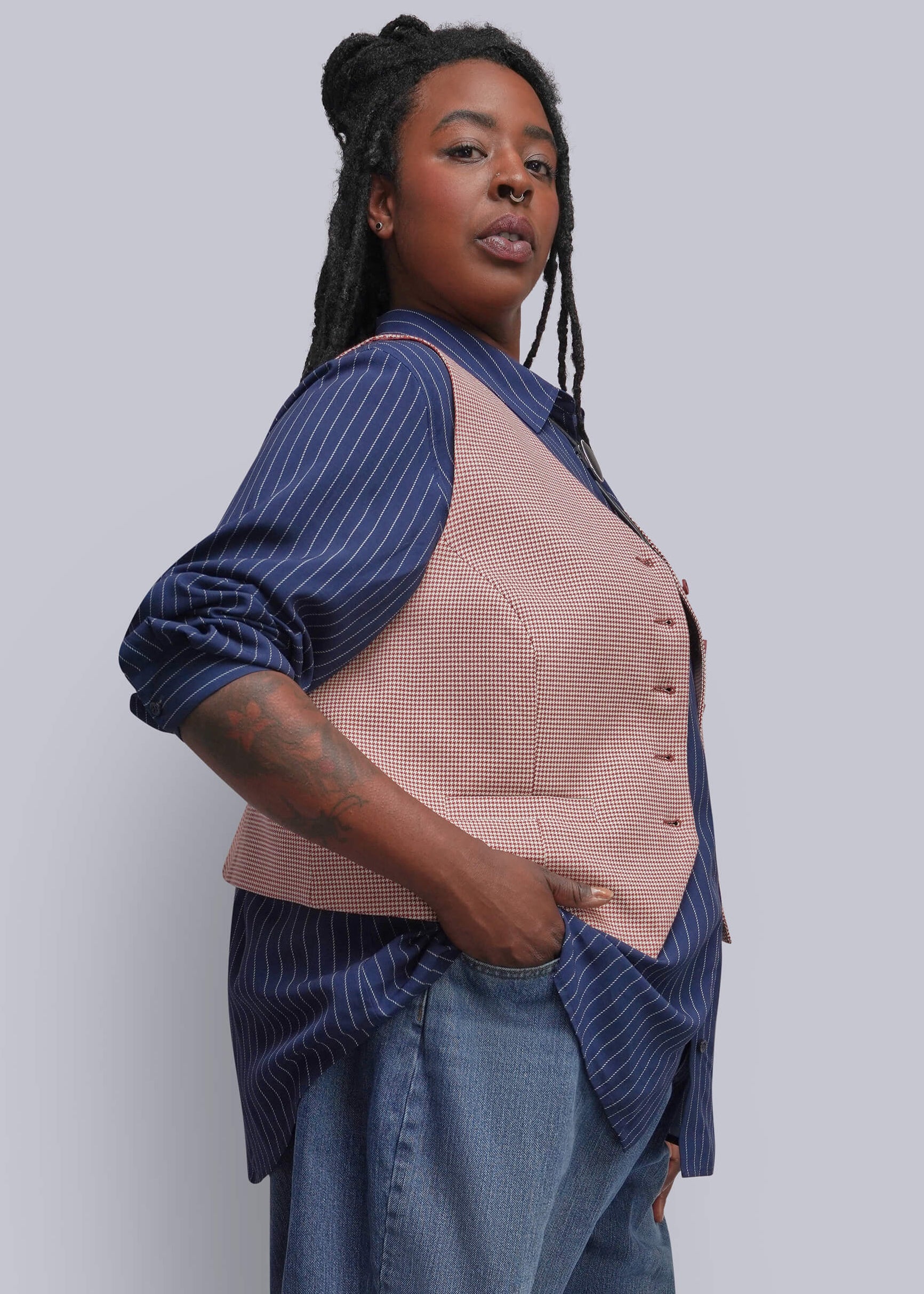 The Empower Houndstooth Vest – Wildfang