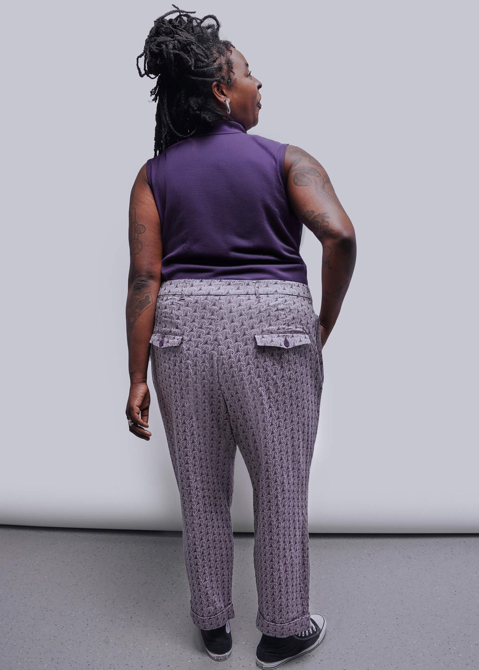The Empower Jacquard Trouser – Wildfang