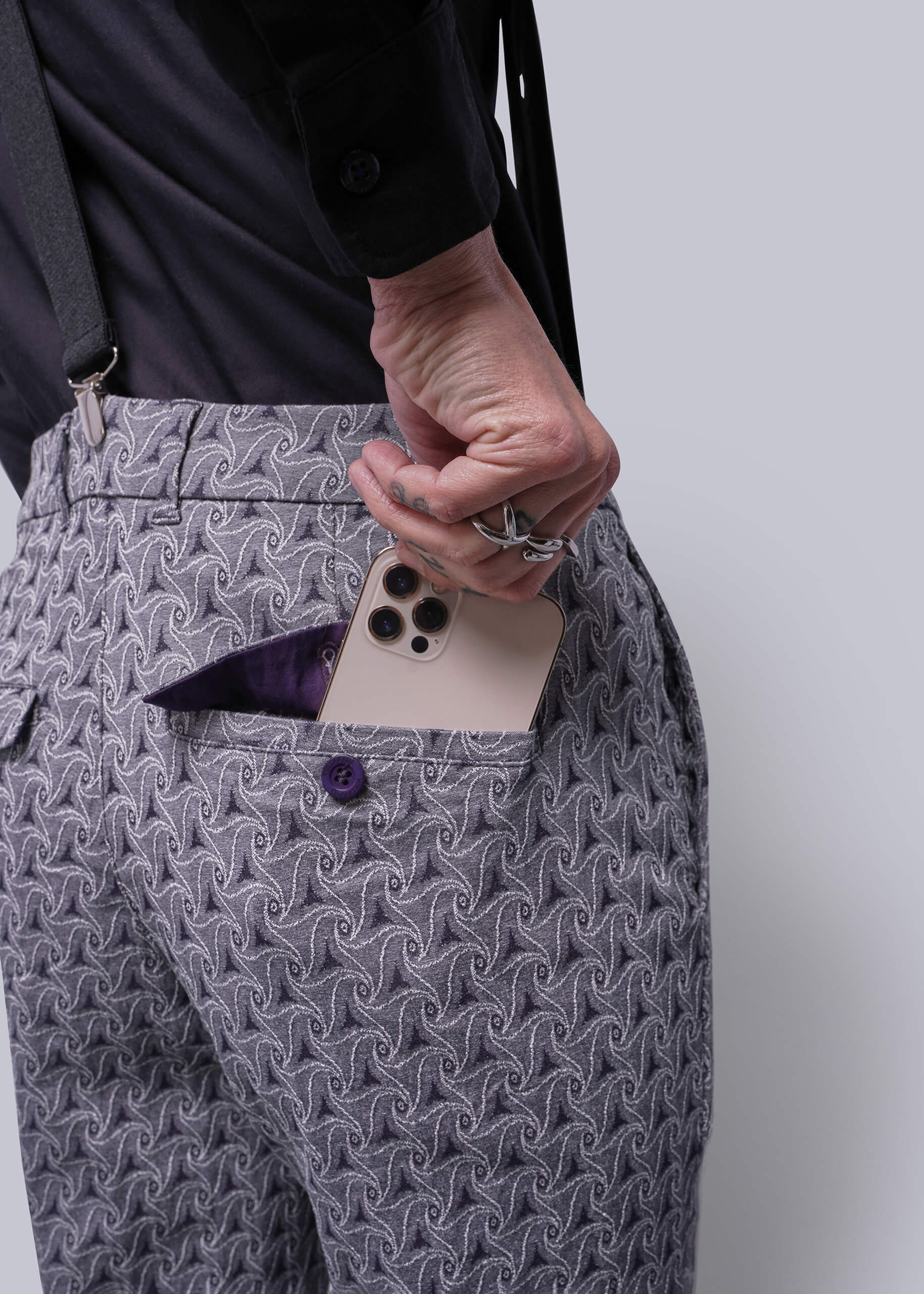 The Empower Jacquard Trouser – Wildfang