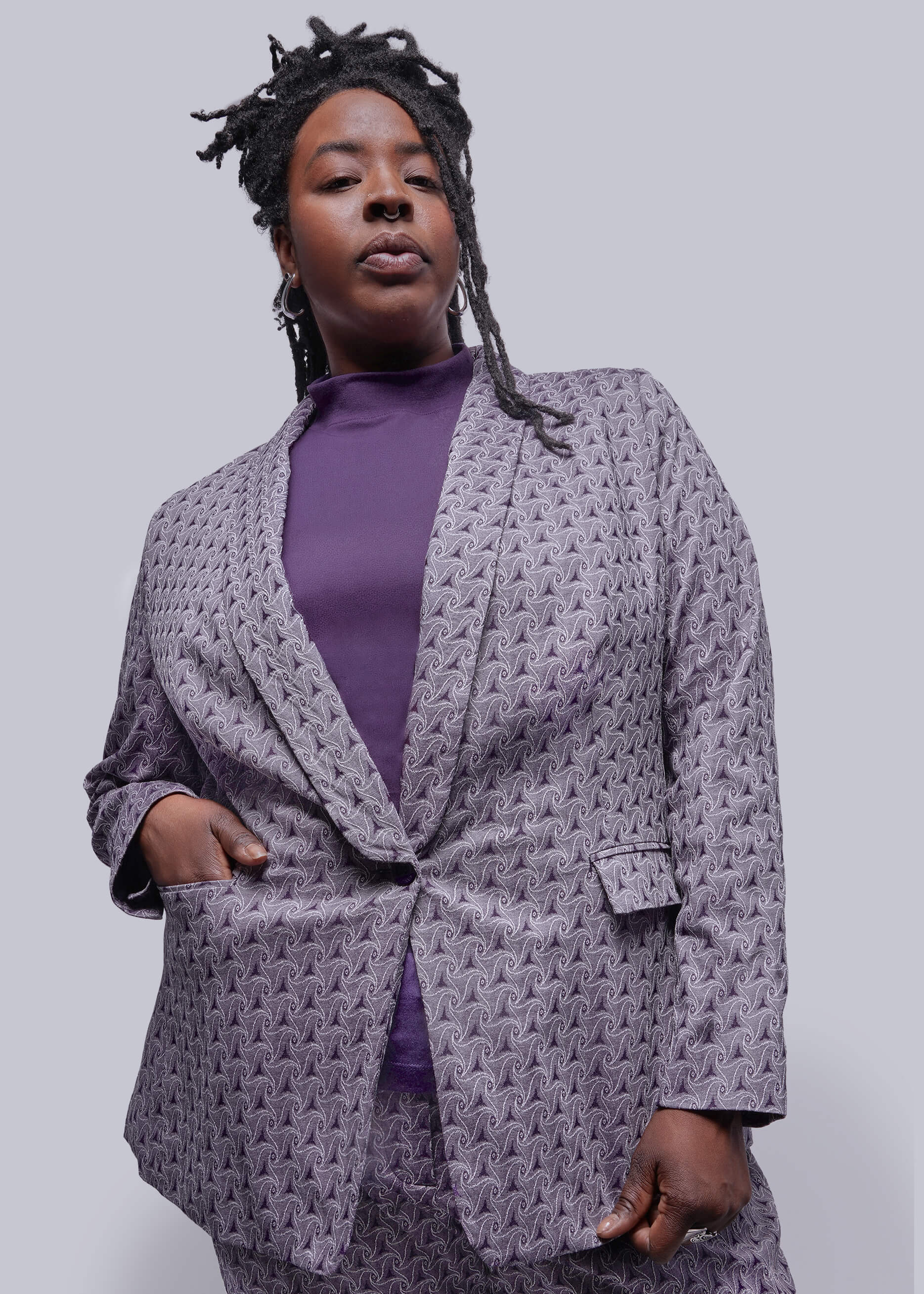 The Empower Jacquard Tux Blazer – Wildfang