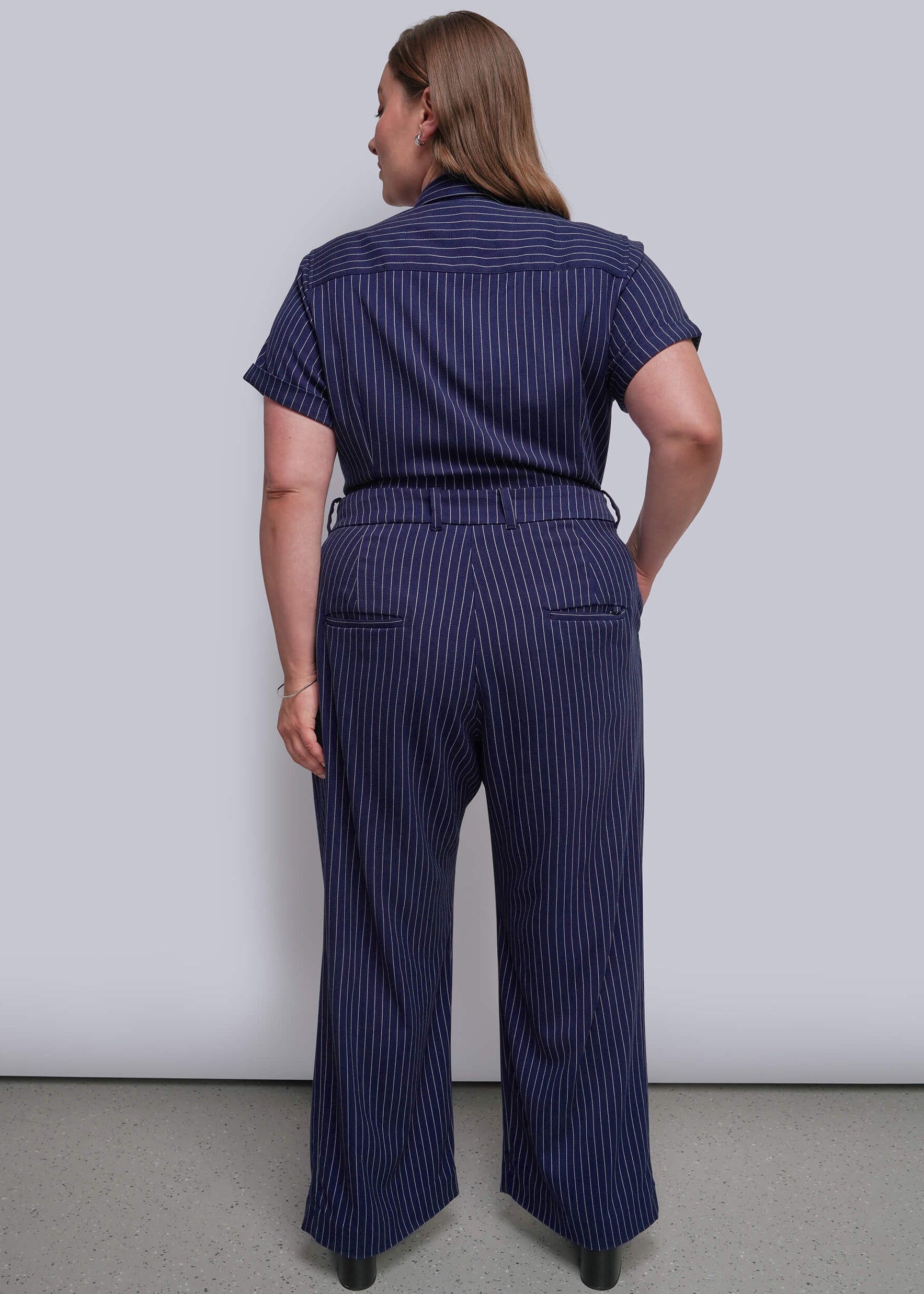 The Empower Pinstripe Jumpsuit – Wildfang