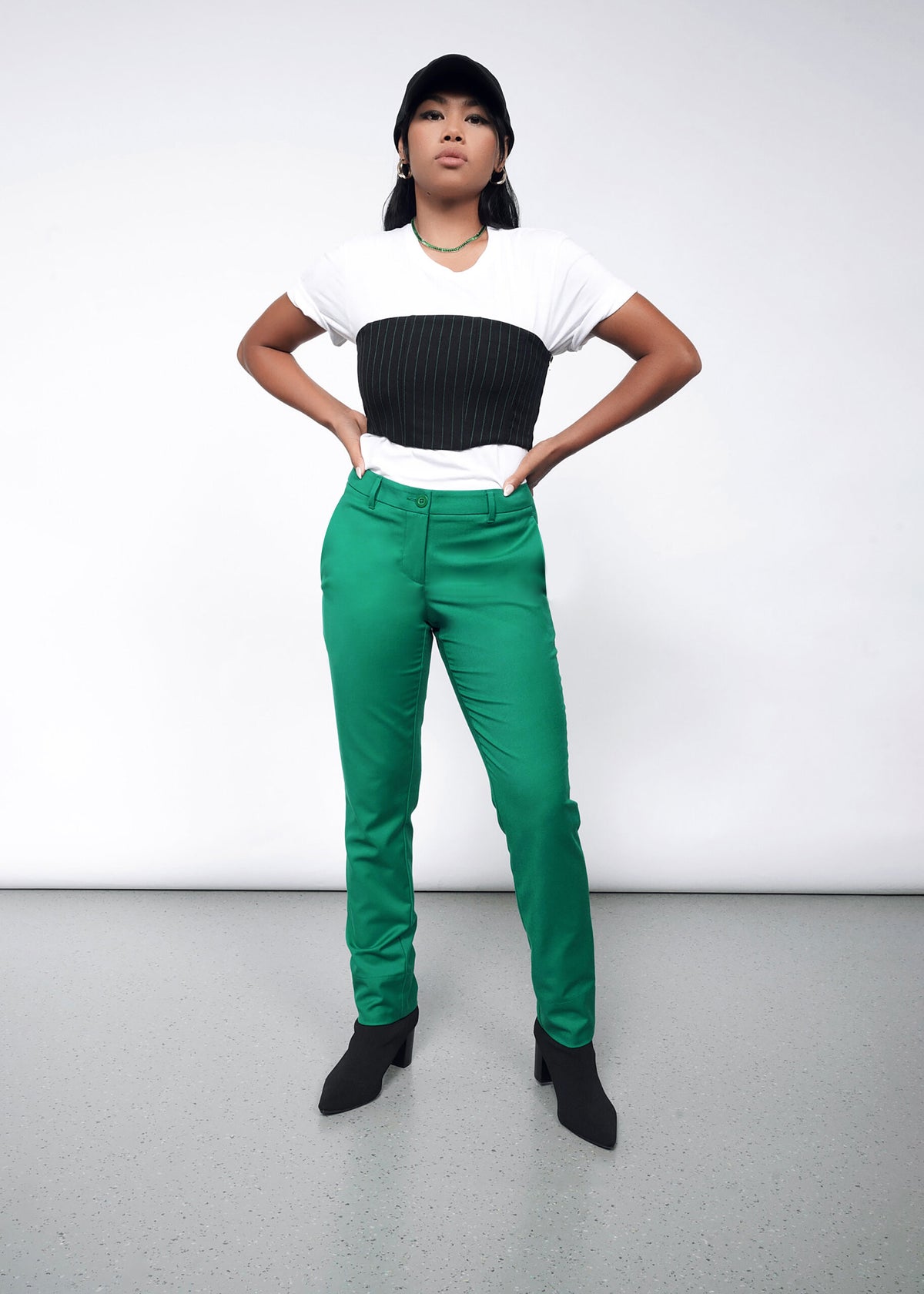 The Empower Trouser in Emerald