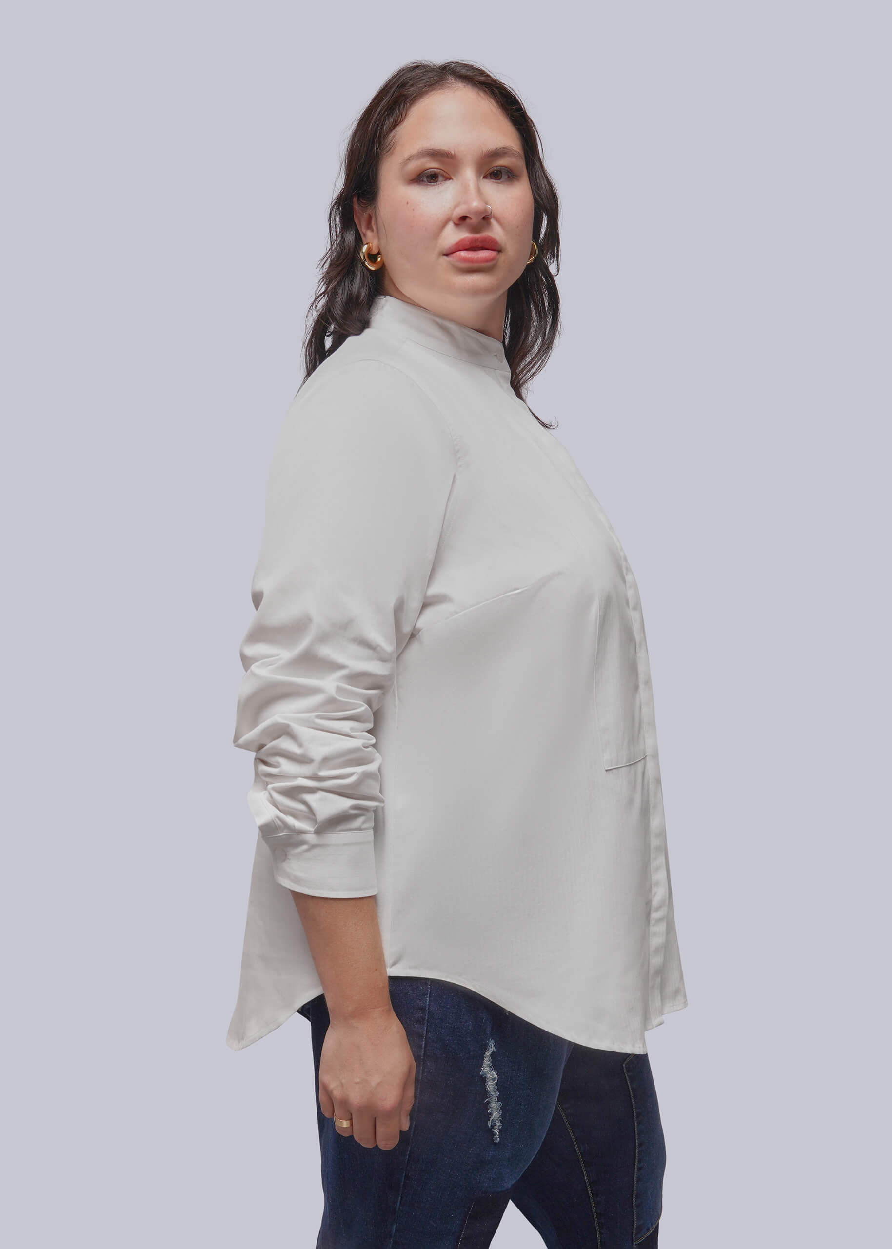 The Empower Tuxedo Button Up