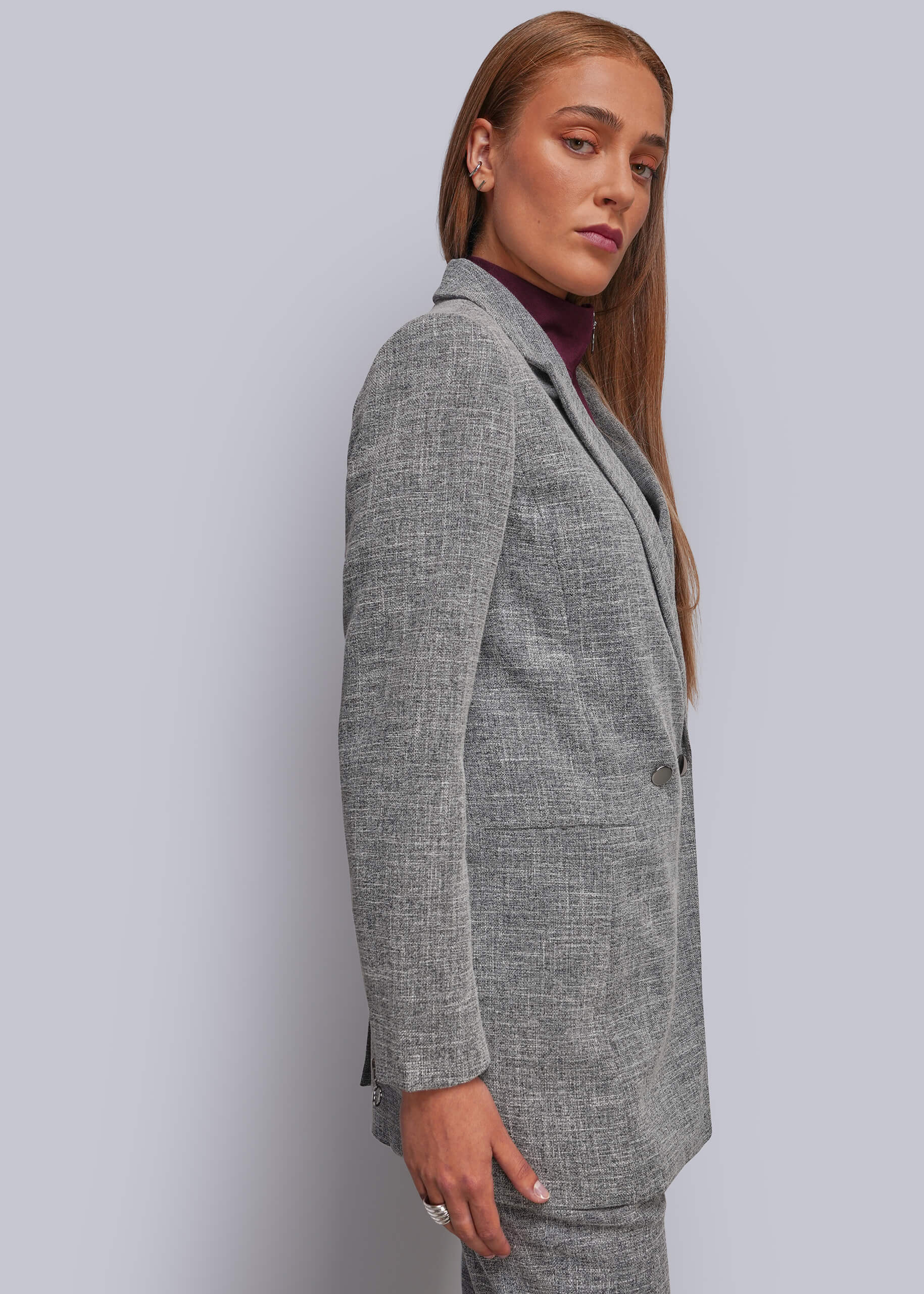 The Empower Tweed Double Breasted Blazer – Wildfang