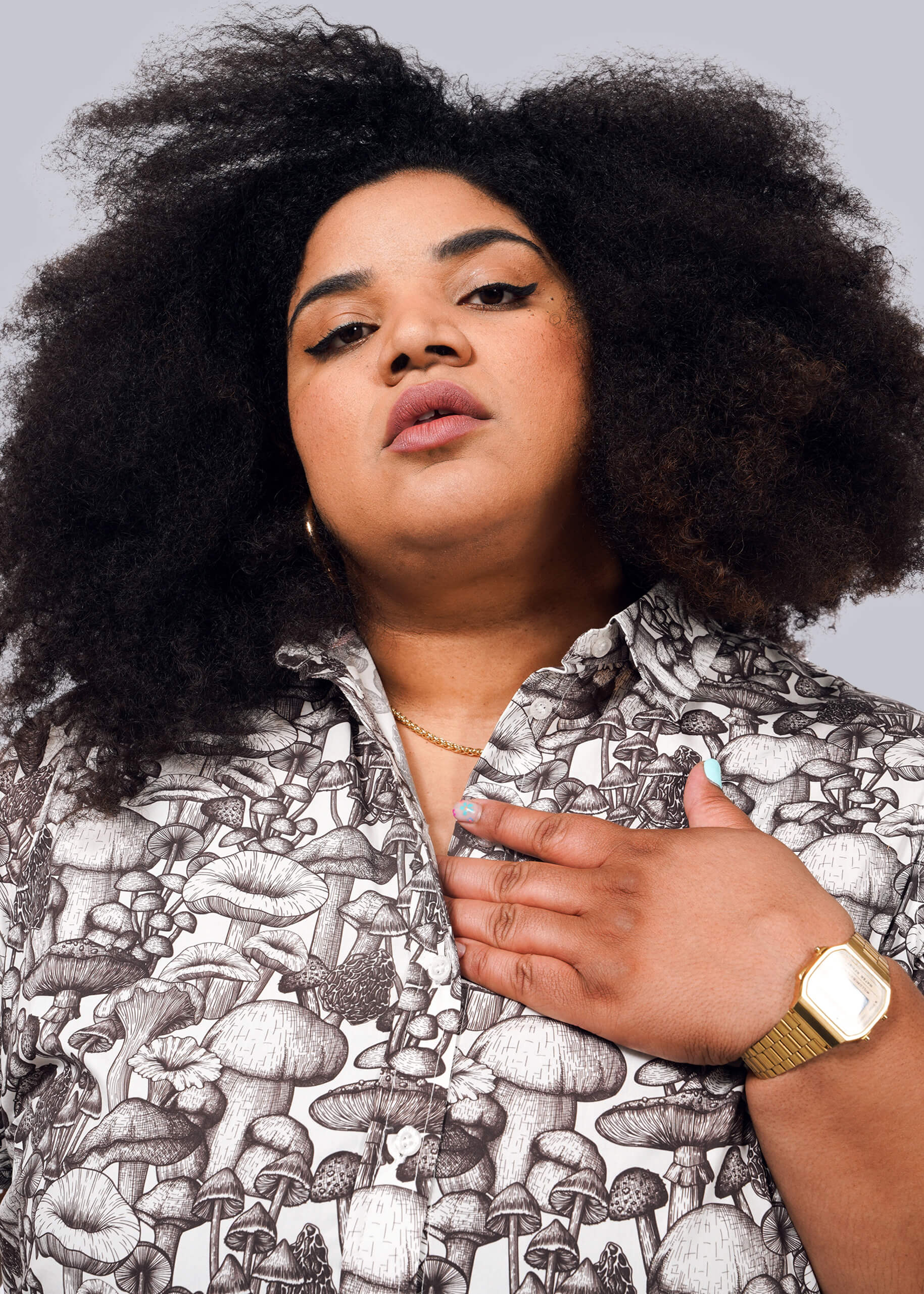 Cynthia Button Up