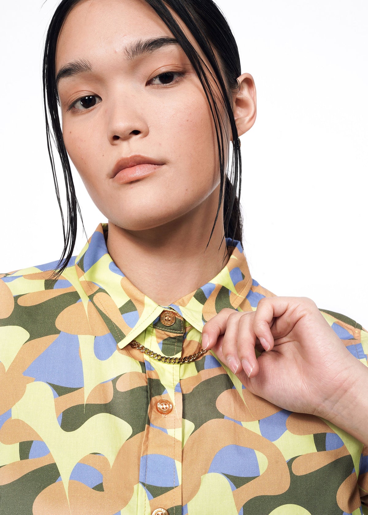 The Essential Button Up in Pop Art