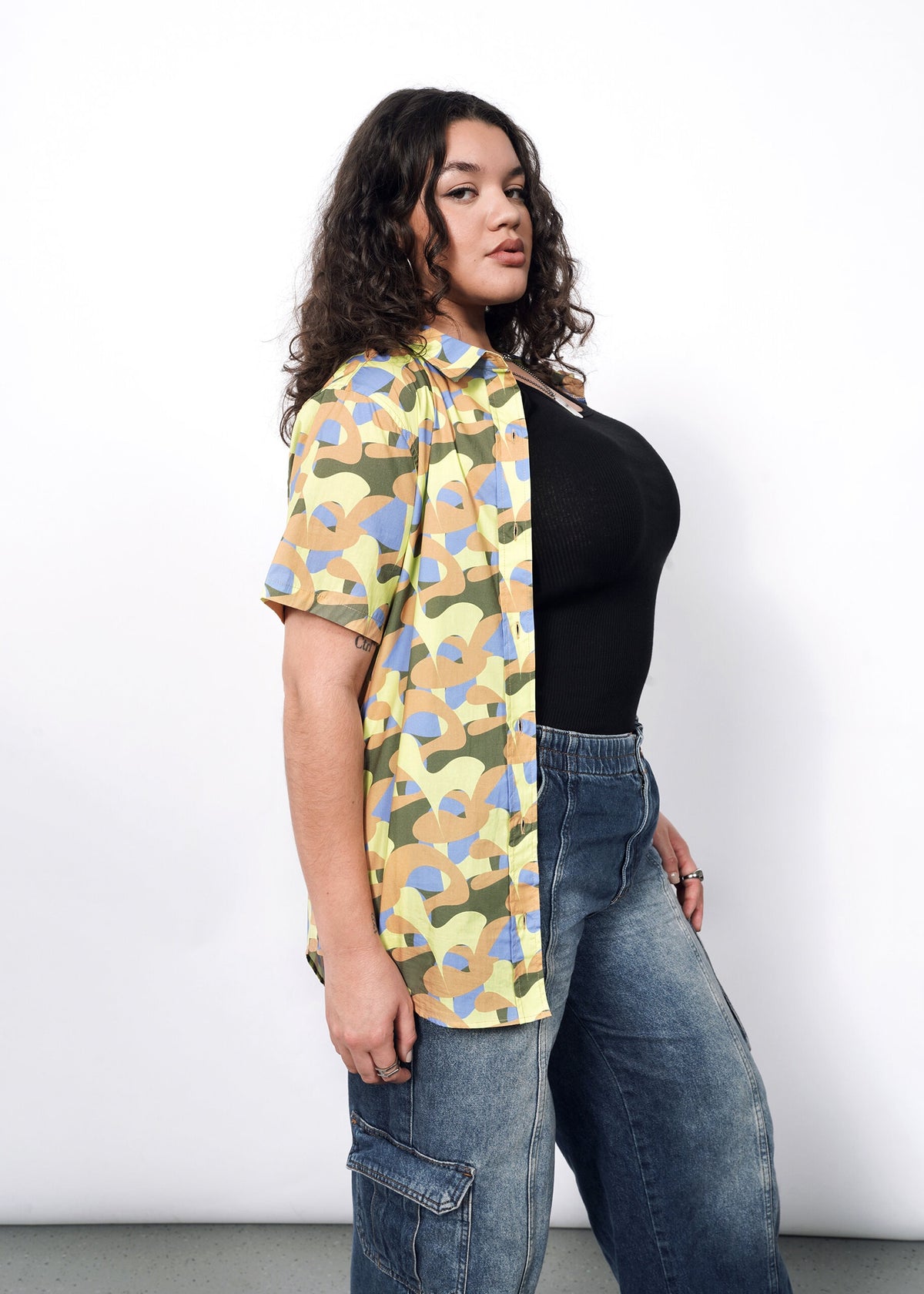 The Essential Button Up in Pop Art