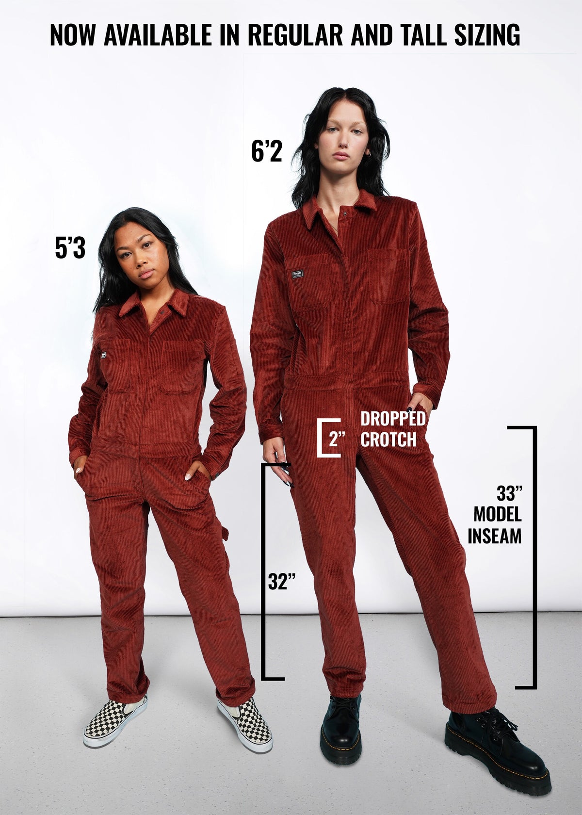 The Essential Corduroy Long Sleeve Coverall