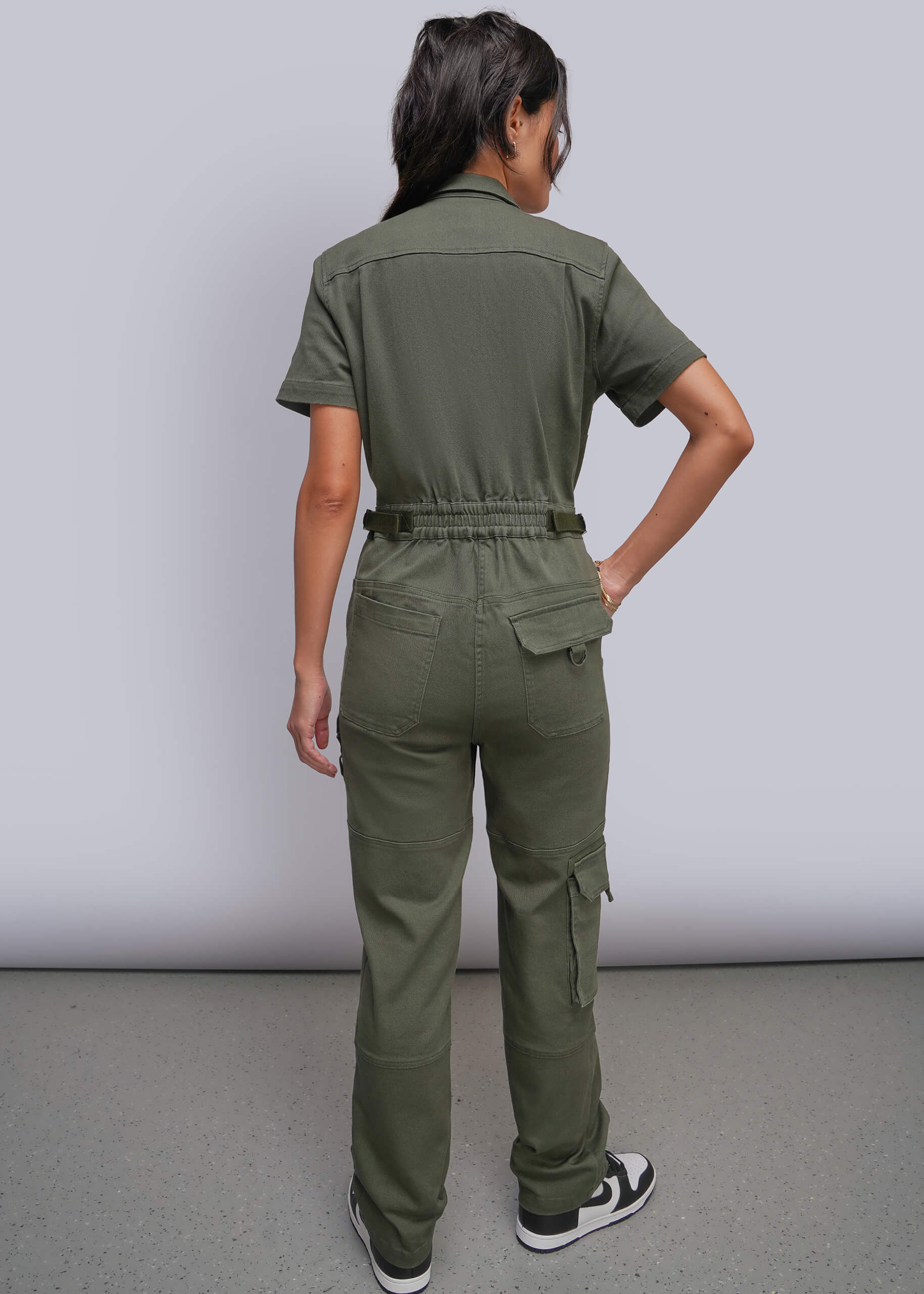 The Essential Denim High Waisted Cargo Coverall – Wildfang