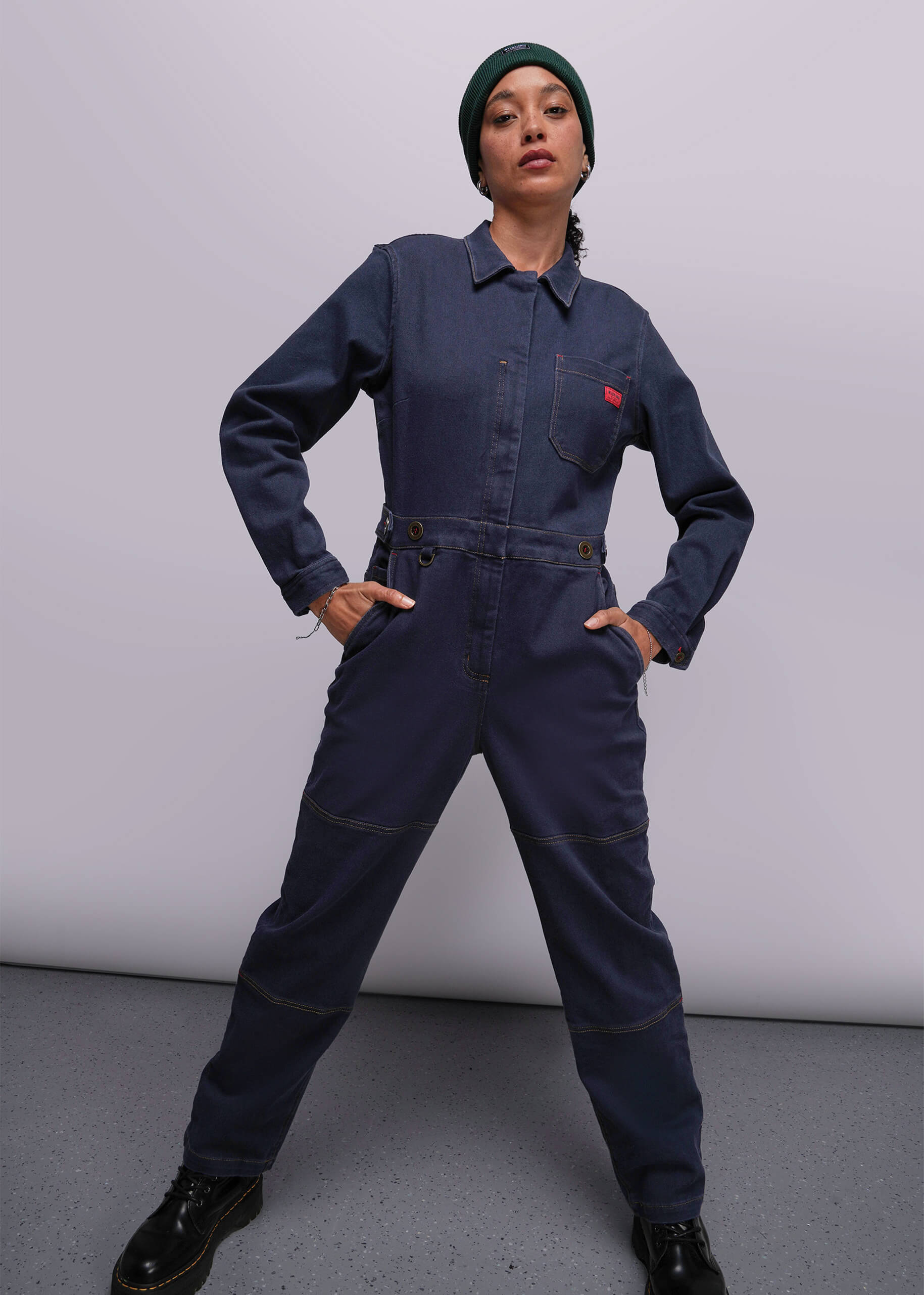 A.en Heart Denim Coverall エイエン A.en Heart Denim Coverall 【公式通販】