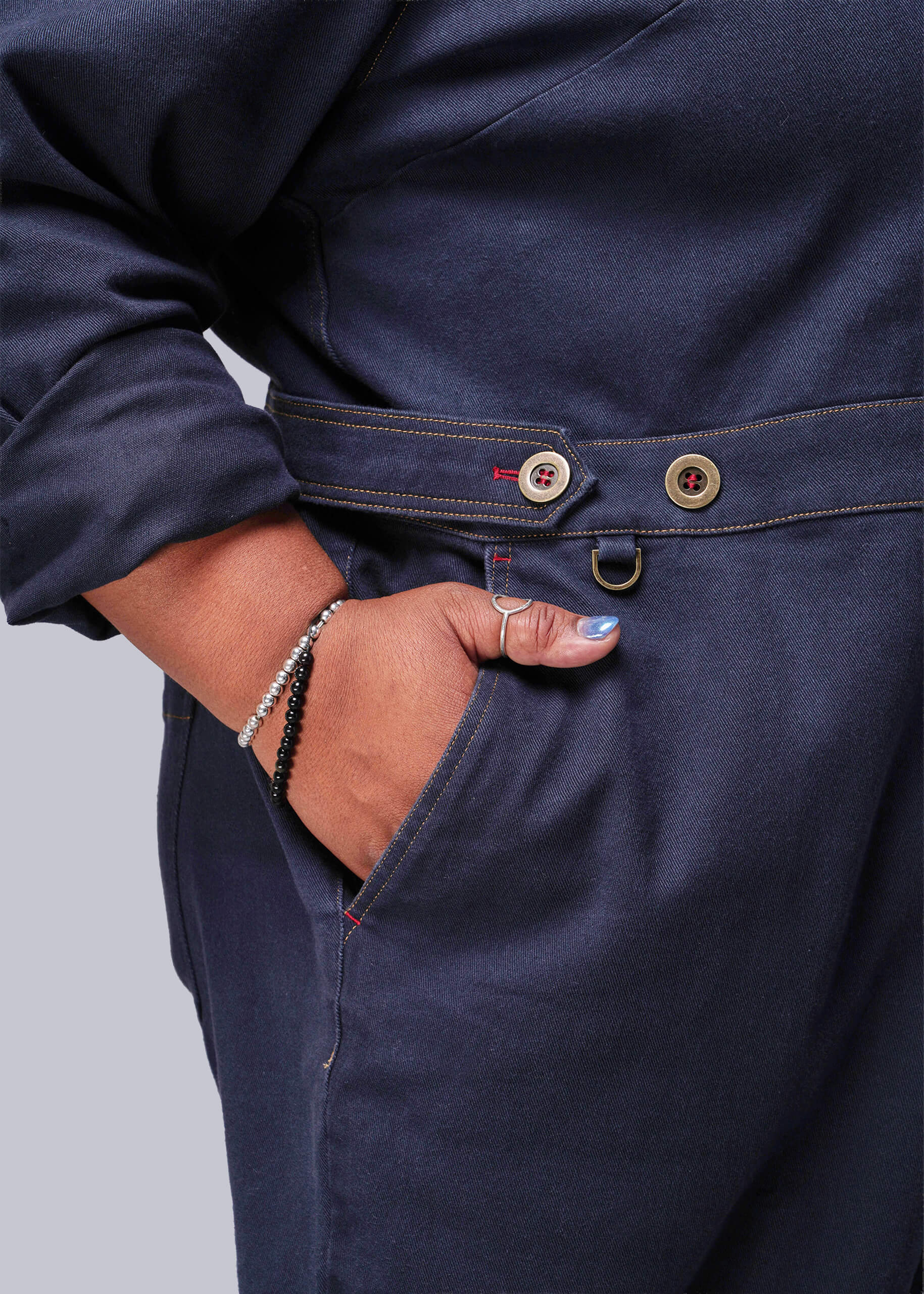 The Essential Denim Long Sleeve High Waisted Coverall – Wildfang The Essential Denim Long Sleeve High Waisted Coverall – Wildfang