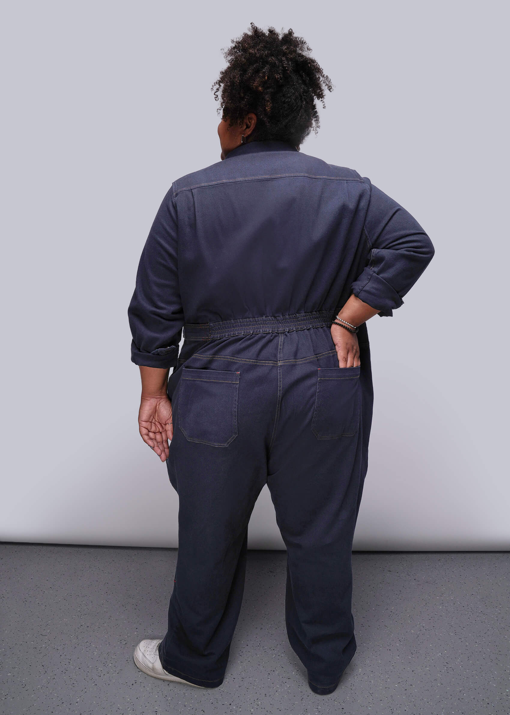 The Essential Denim Long Sleeve High Waisted Coverall – Wildfang