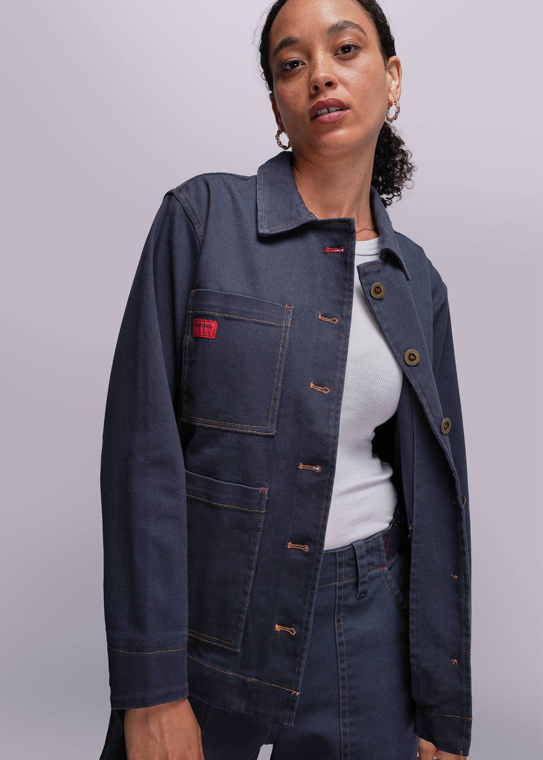 The Essential Denim Utility Jacket