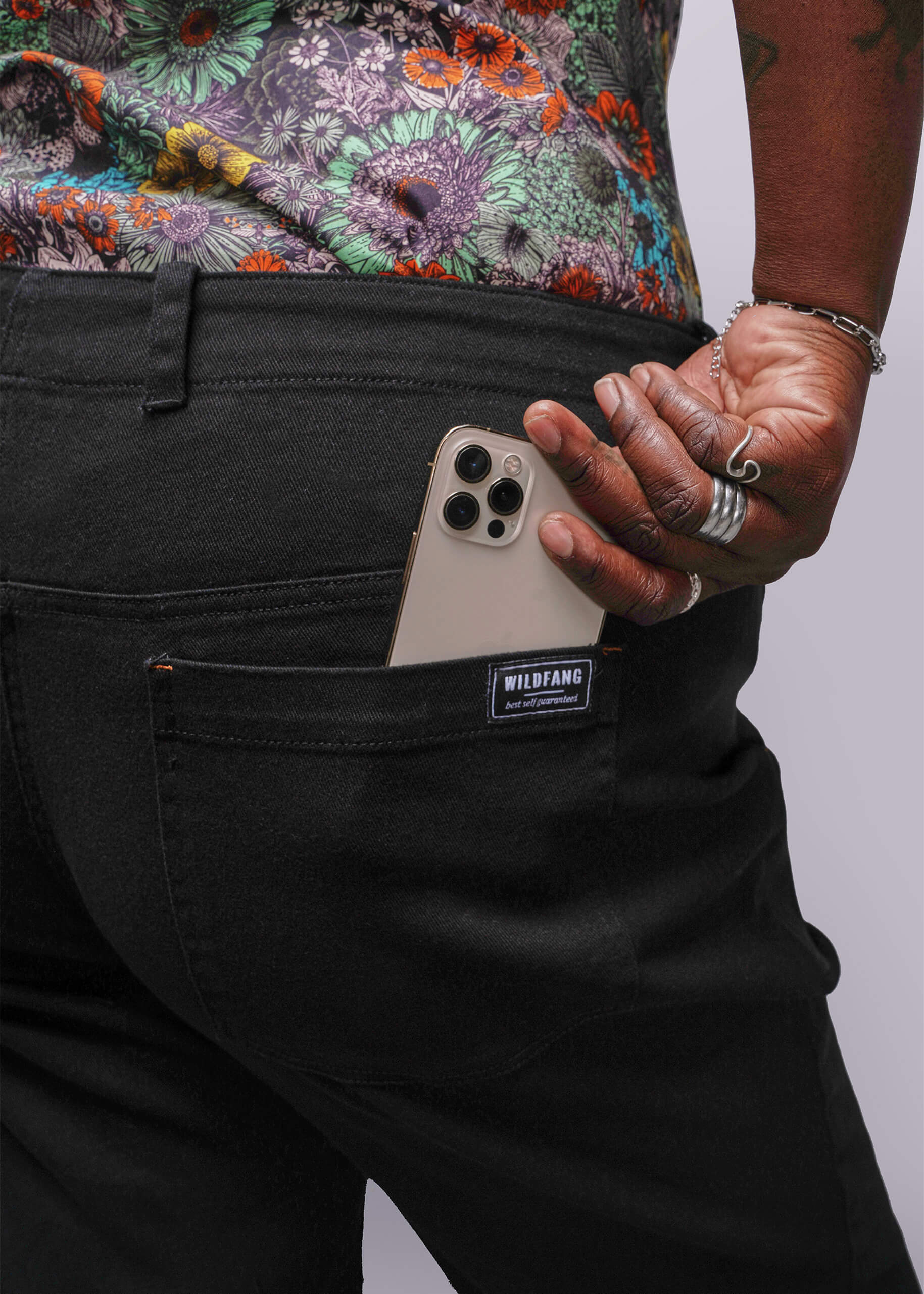 The Essential Denim Utility Pant