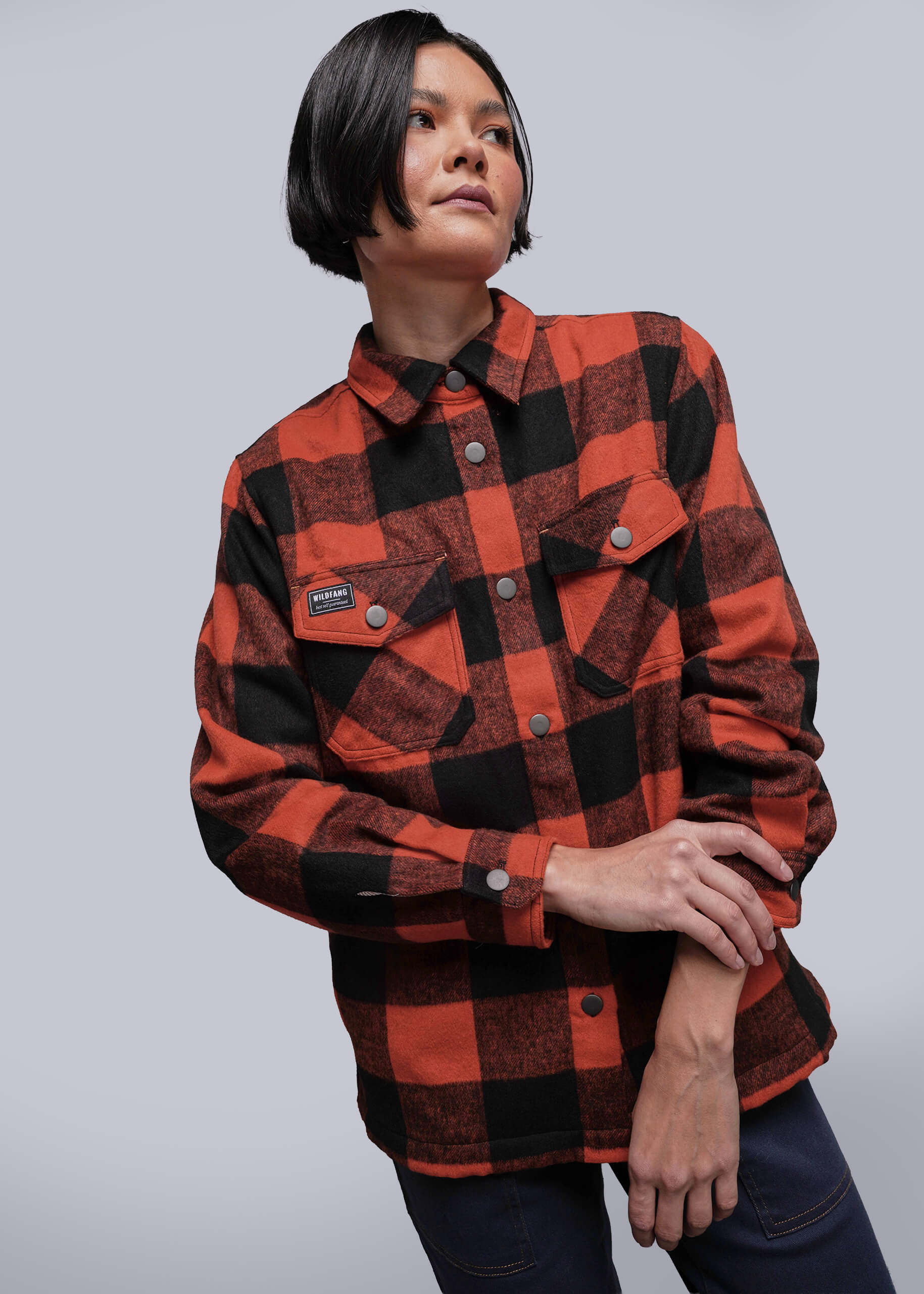 The Essential Flannel Fleece Lined Shacket – Wildfang