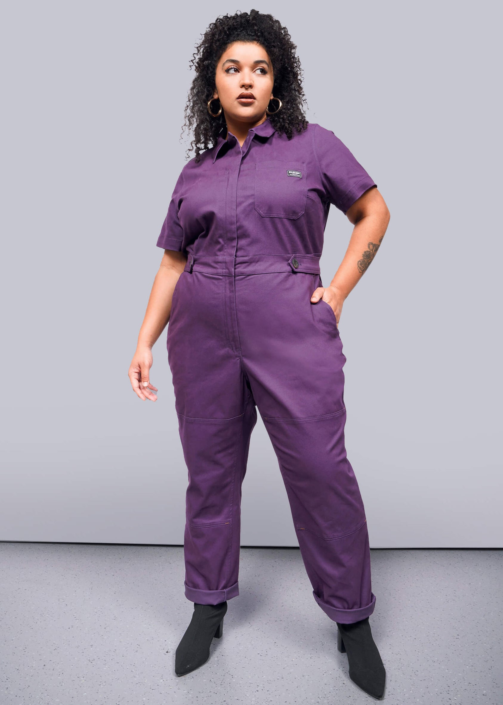 The Essential High Waisted Coverall – Wildfang - Main Image