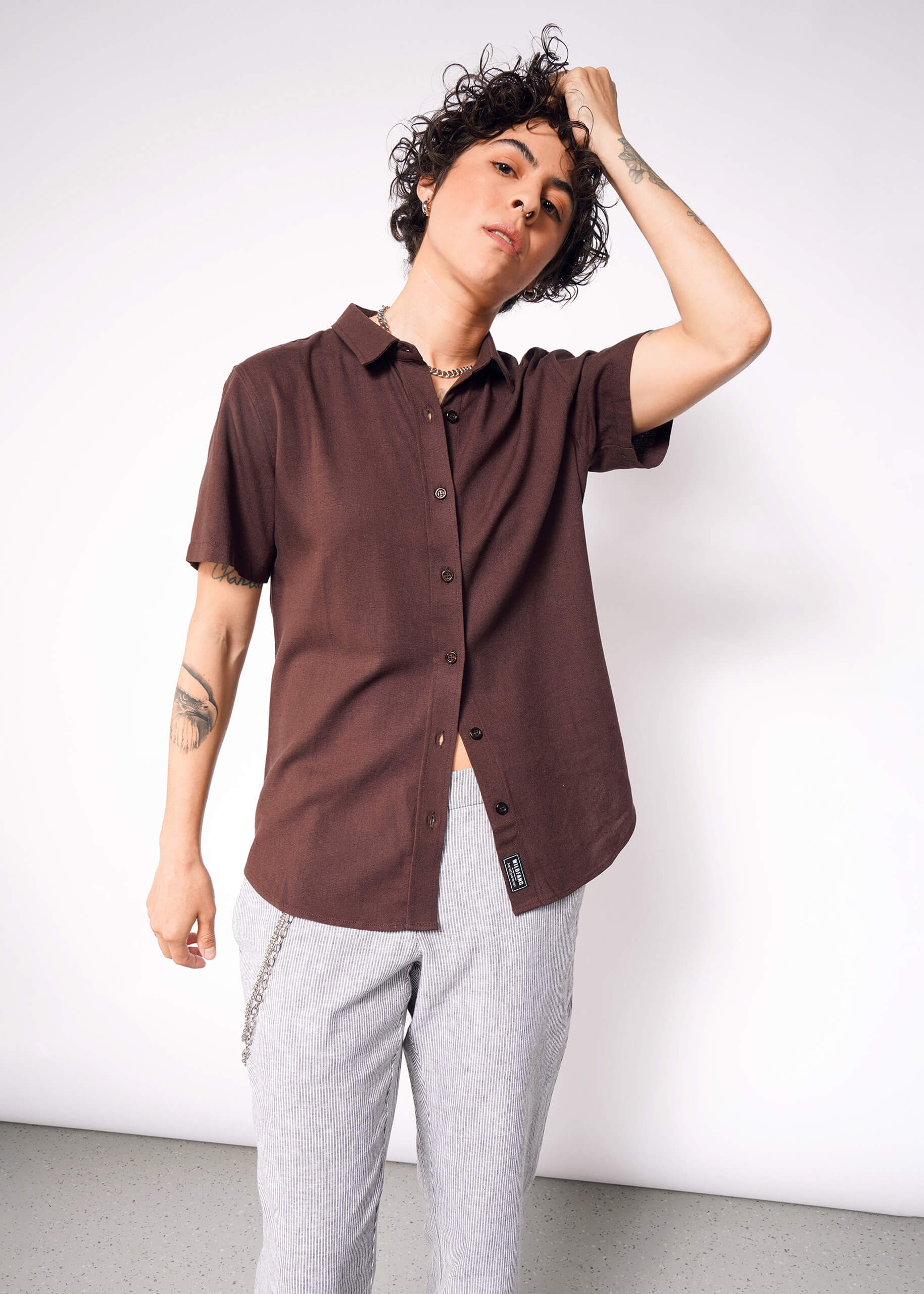 The Essential Linen Button Up