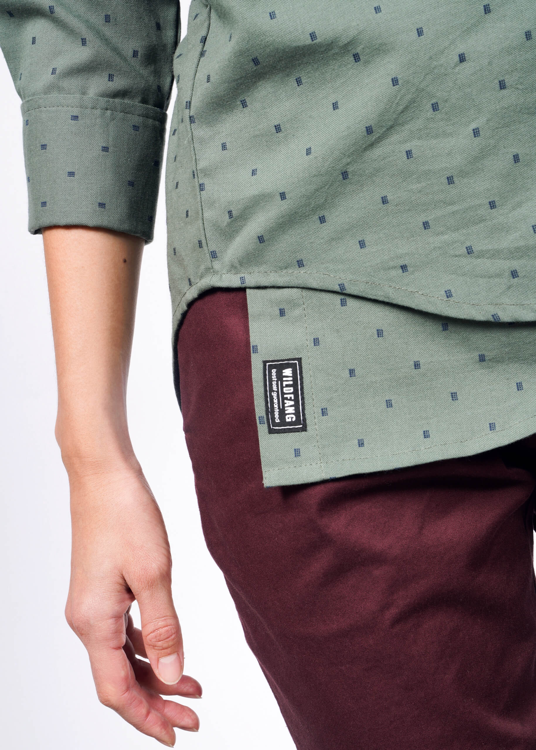 The Essential Long Sleeve Oversized Wrap Button Up