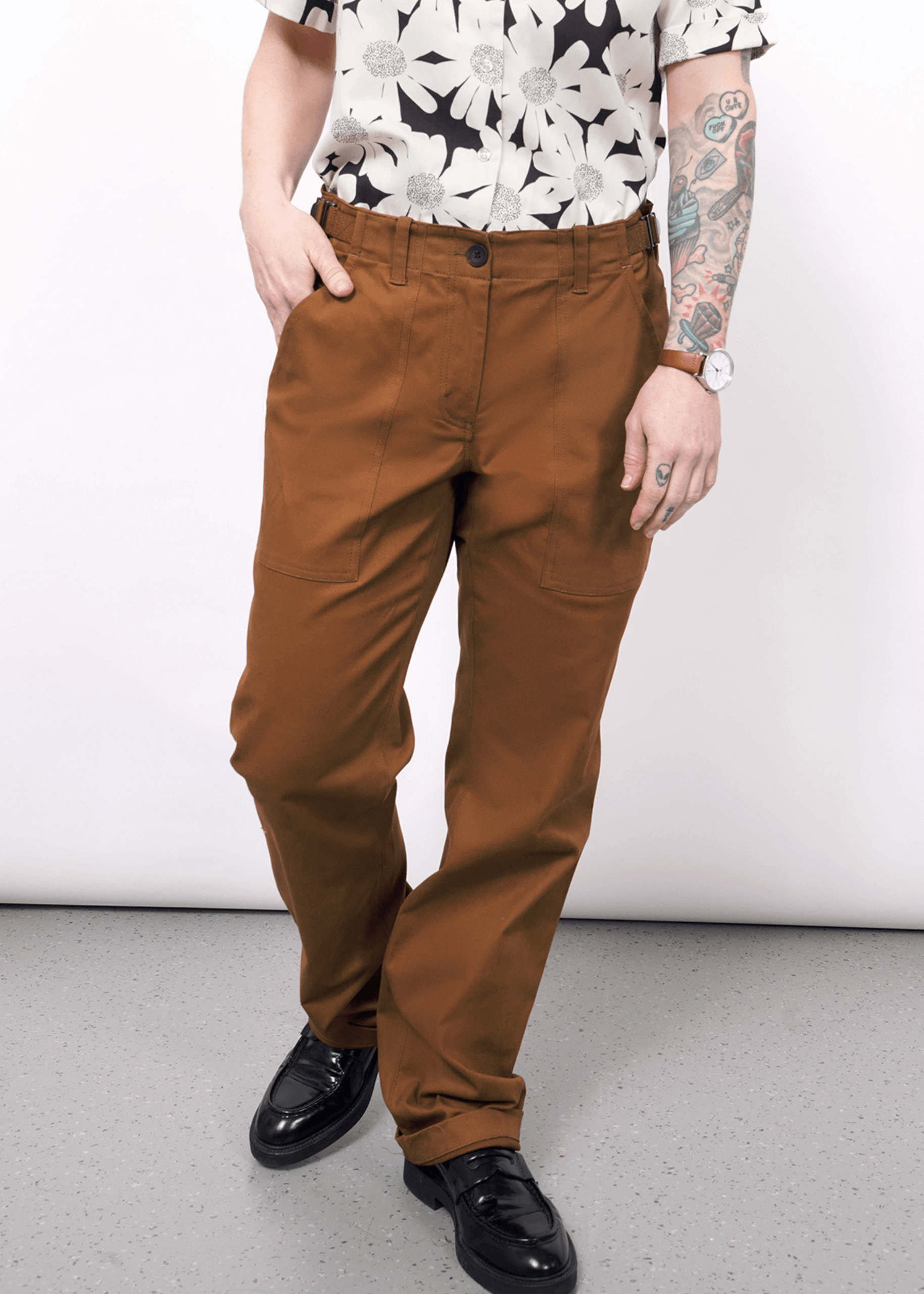 The Essential Cotton Twill Utility Pant – Wildfang