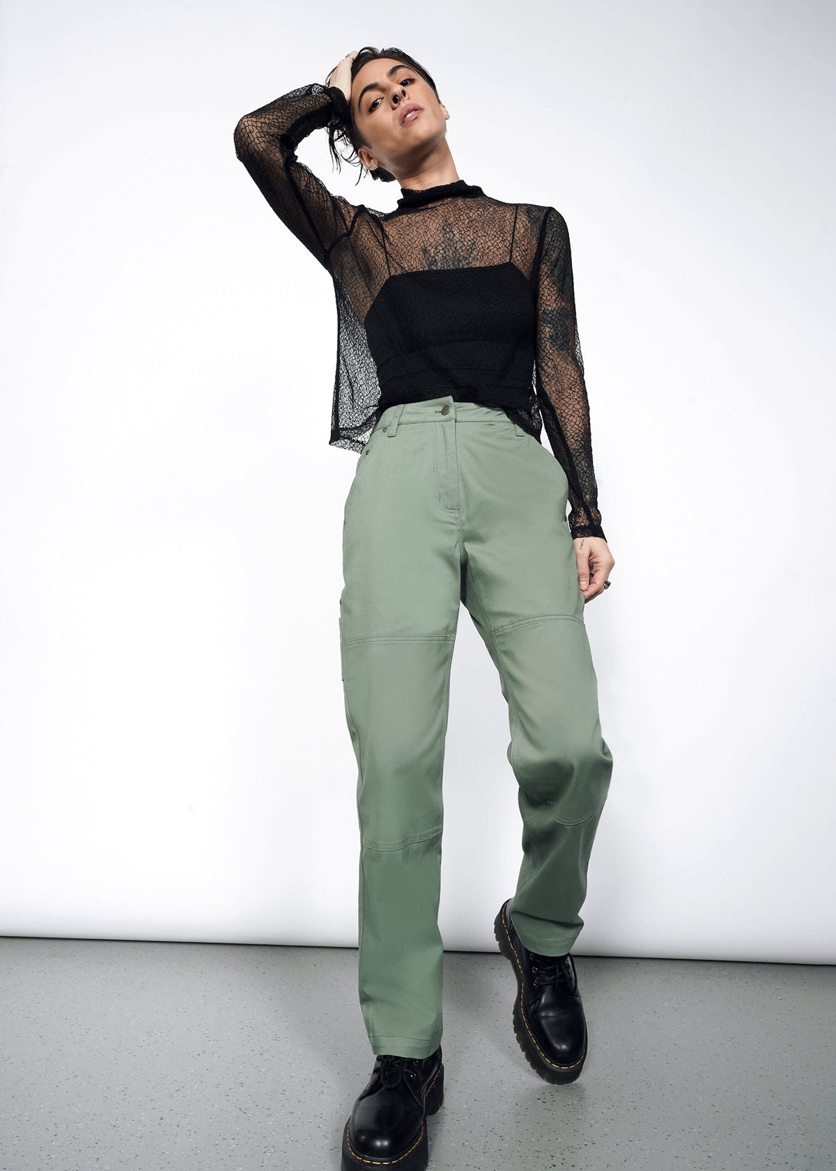 The Essential Work Pant in Ivy