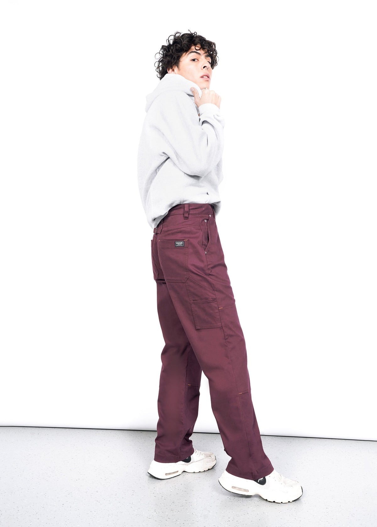 The Essential Work Pant in Merlot