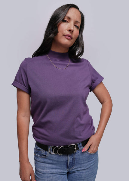 The Everyday Mock Neck Tee – Wildfang