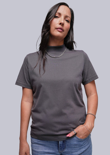 The Everyday Mock Neck Tee – Wildfang