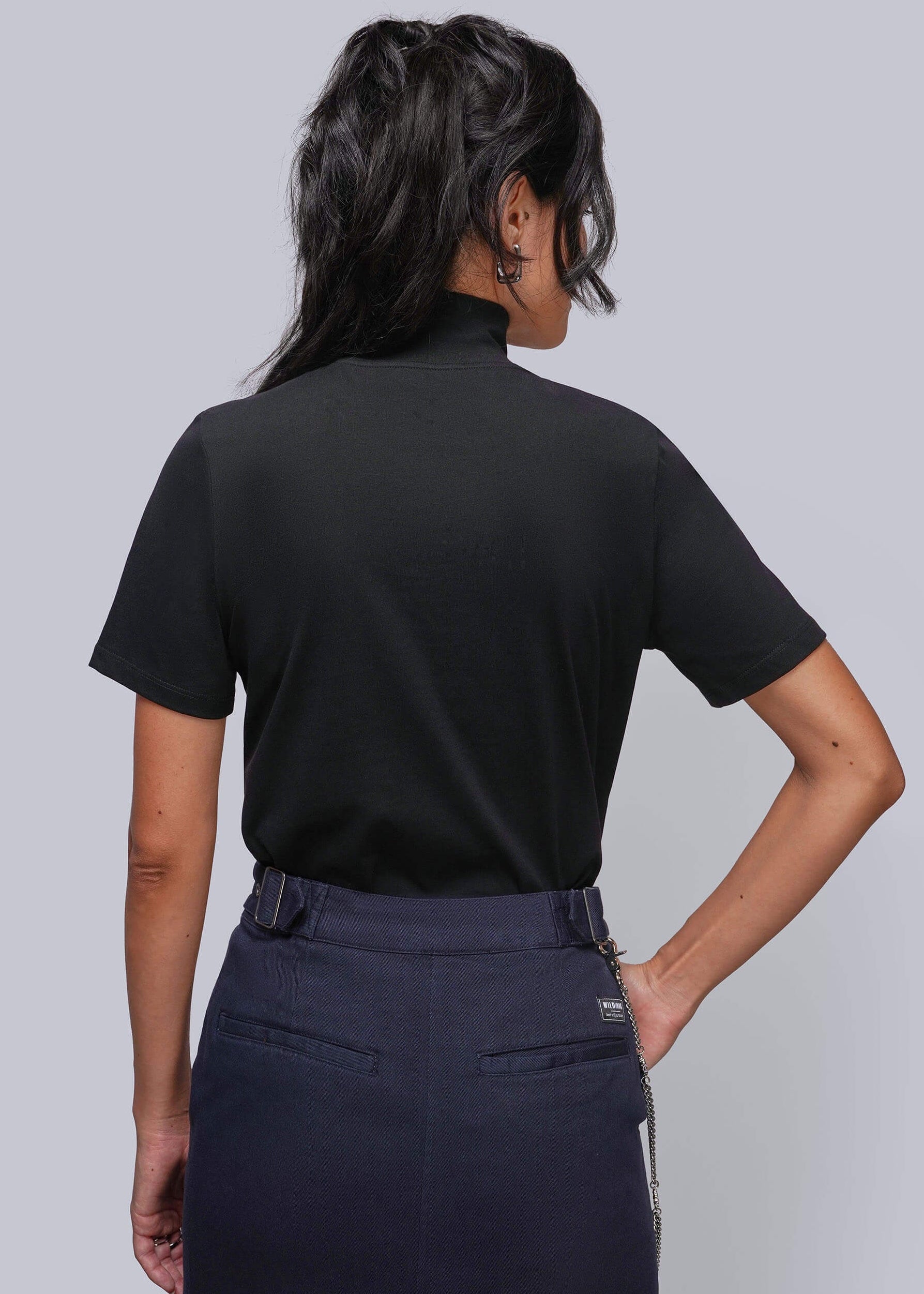 The Everyday Quarter Zip Mock Neck Tee – Wildfang
